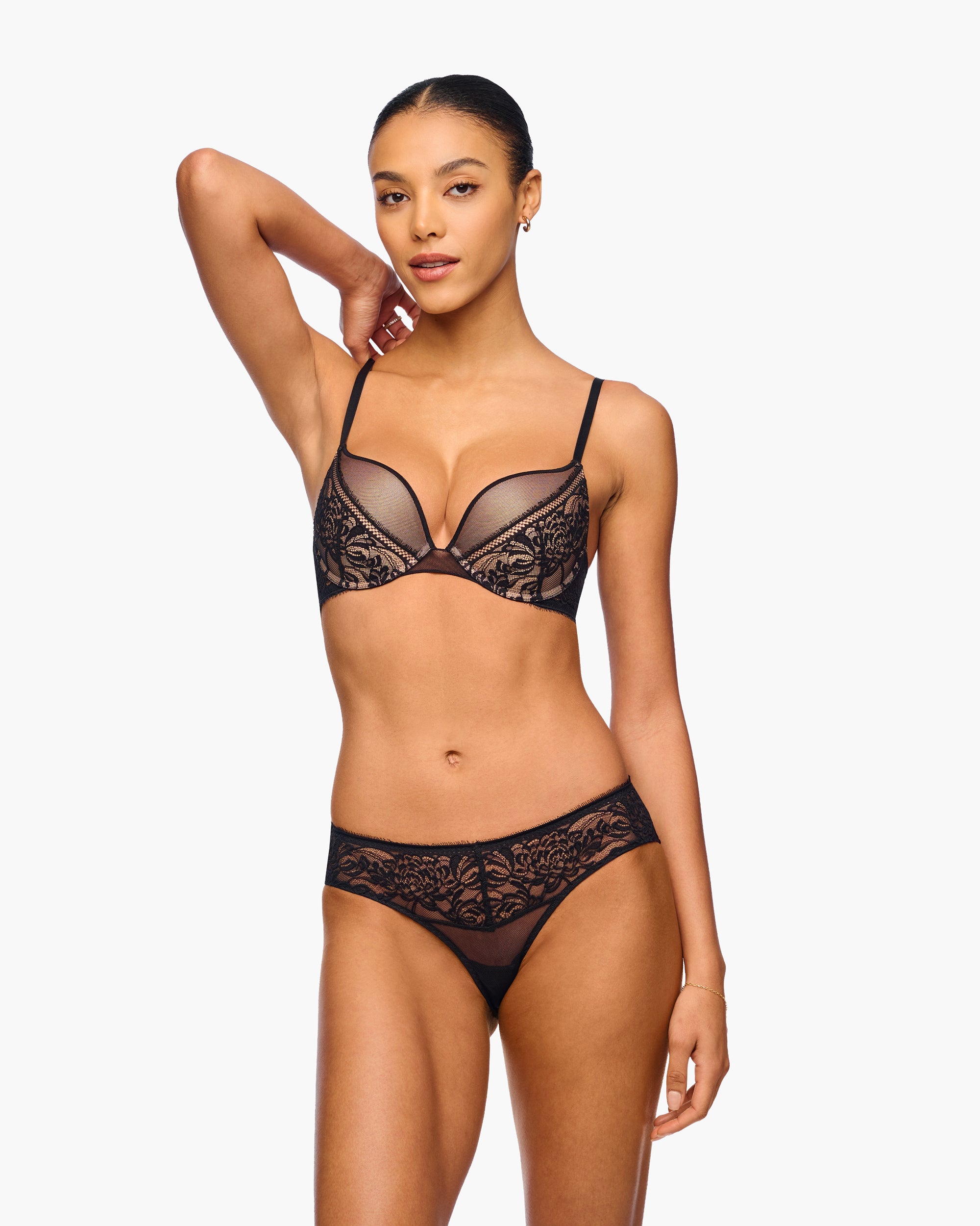 Schwarz Bh - Crisanta Push-Up-Bh Mit Bügel