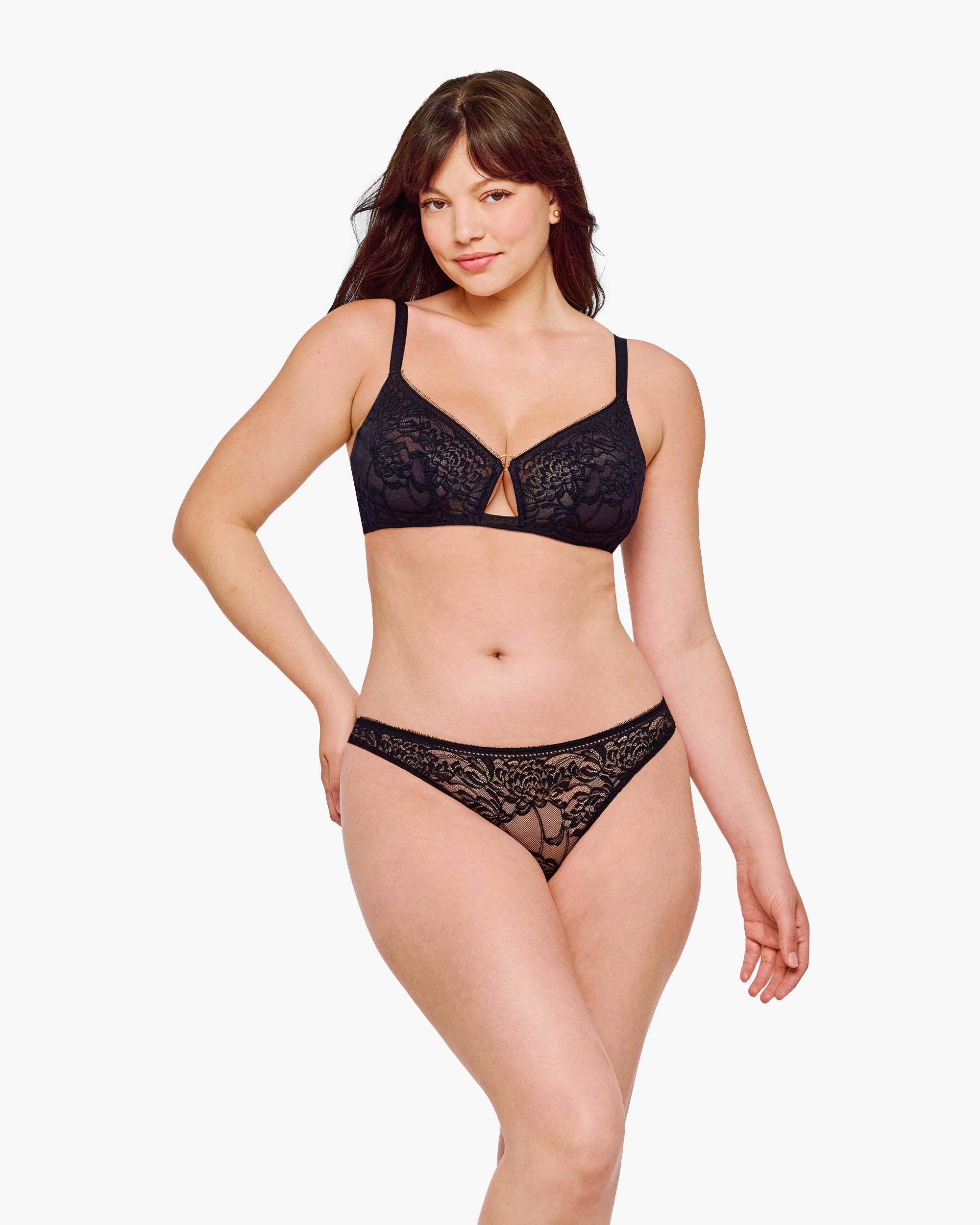 Negro Bralette - Crisanta Curvy Bralette