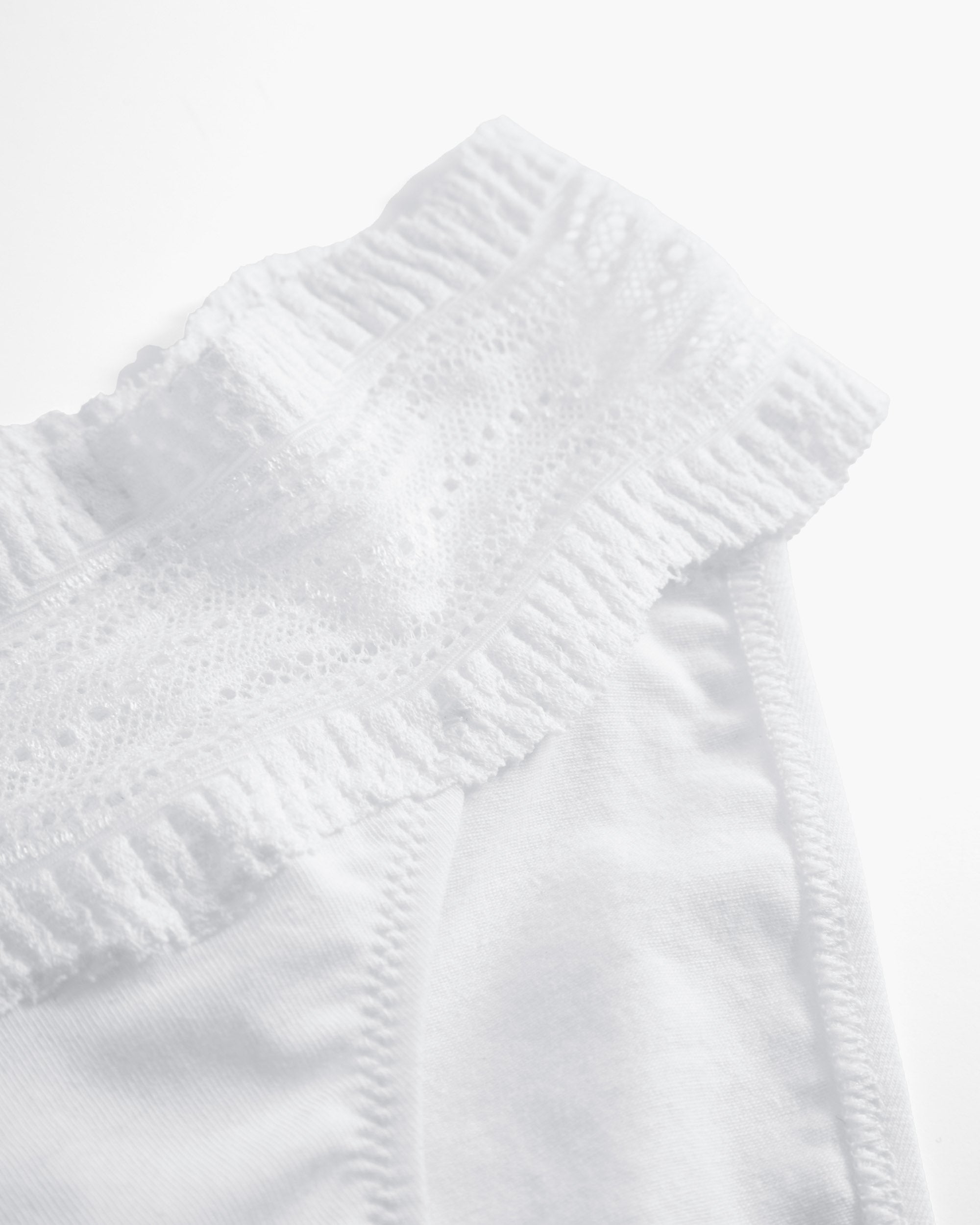 Weiß Slip - Dolce Tief Sitzender Slip