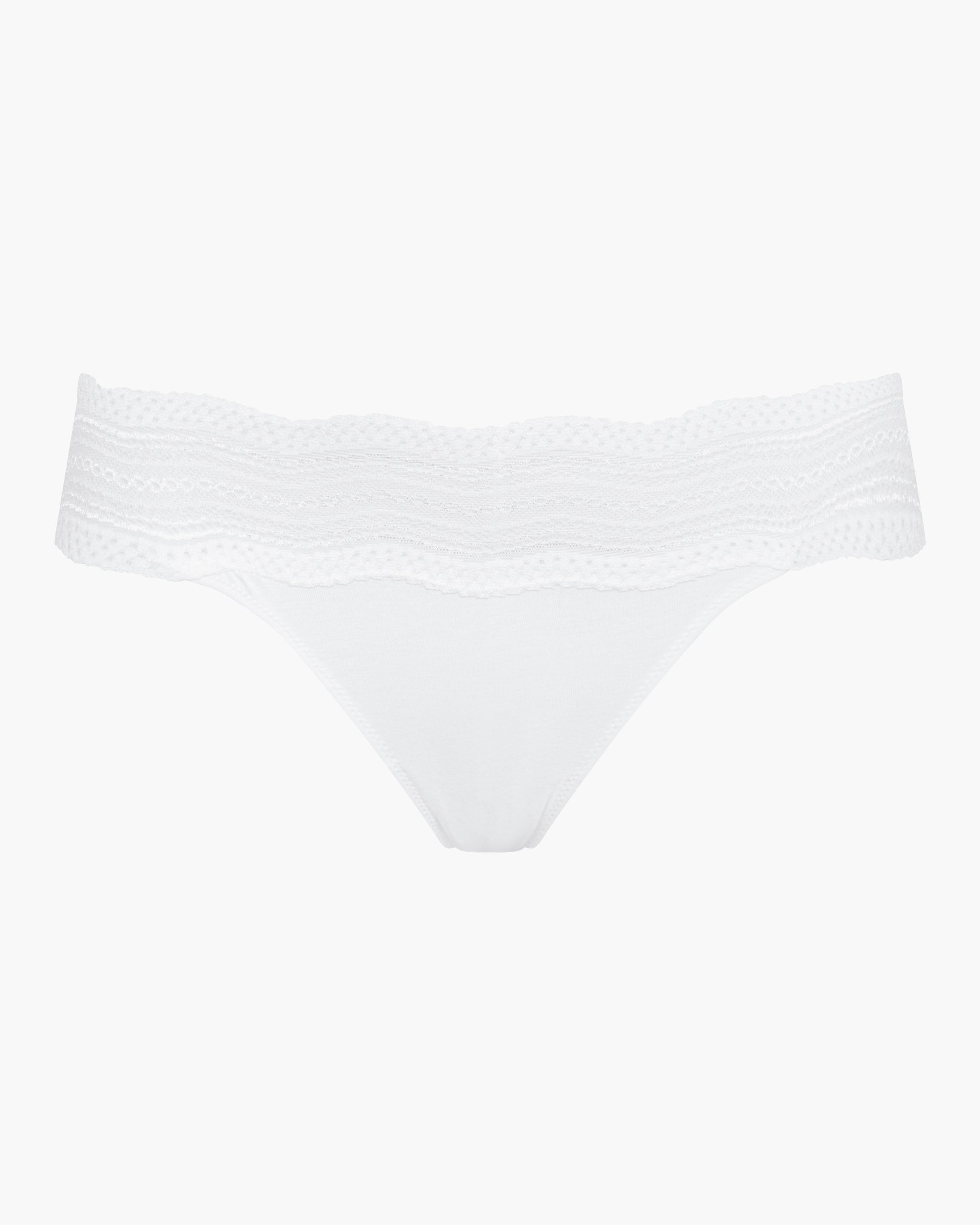 Blanc Culotte Style Bikini - Dolce Culotte Style Bikini - Taille Basse