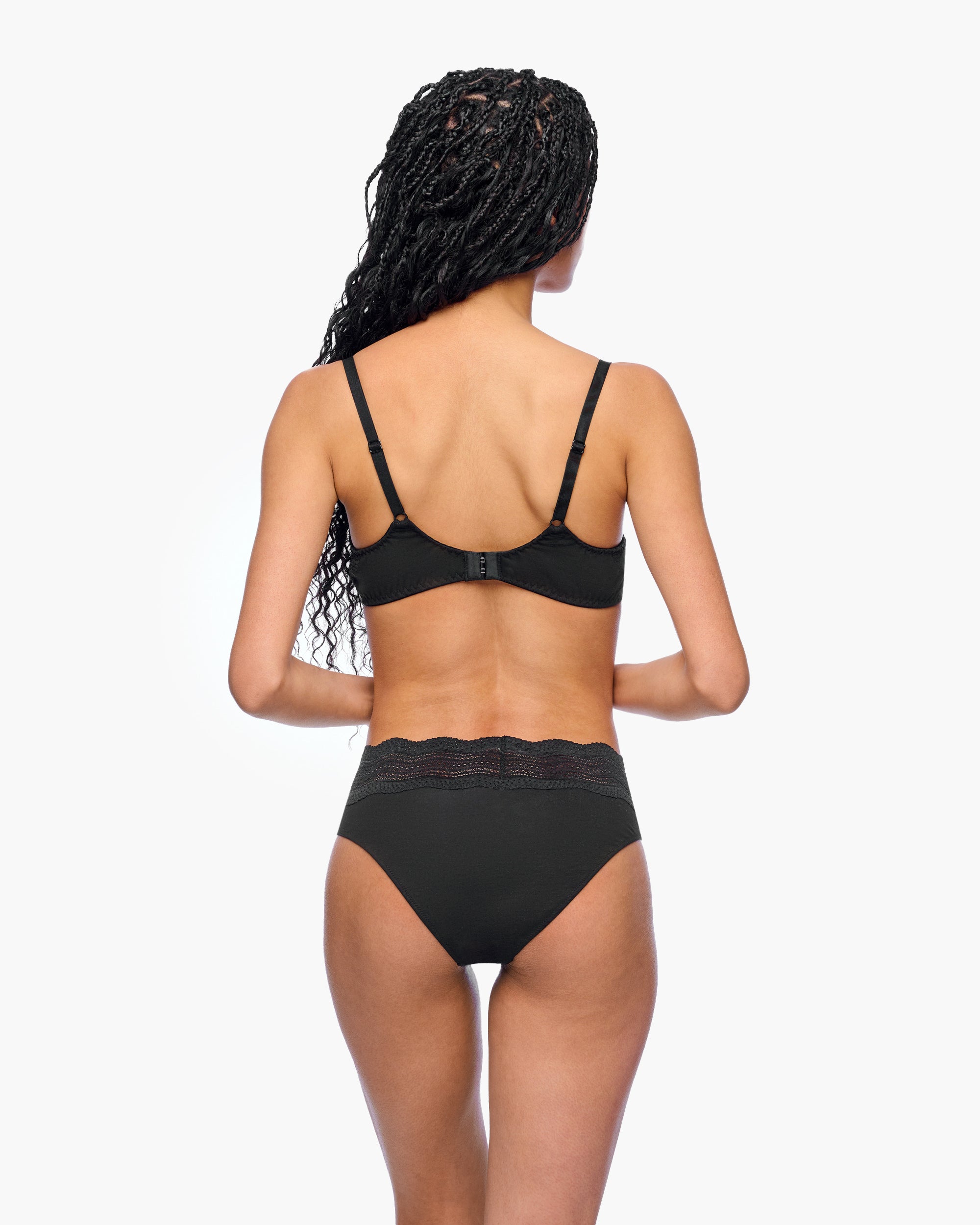 Black Bikini - Dolce High Rise Bikini