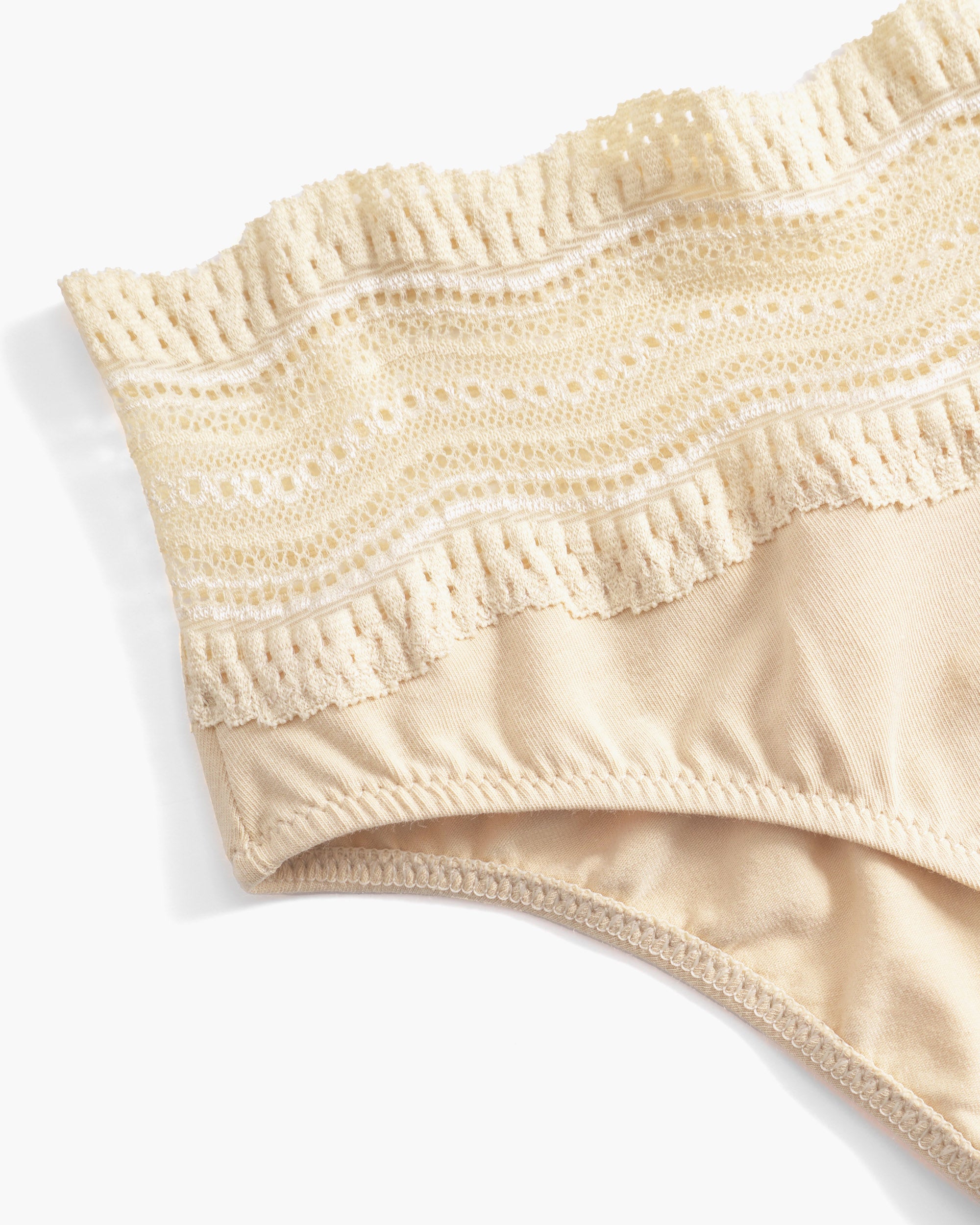 Beige Bikini - Dolce High Rise Bikini