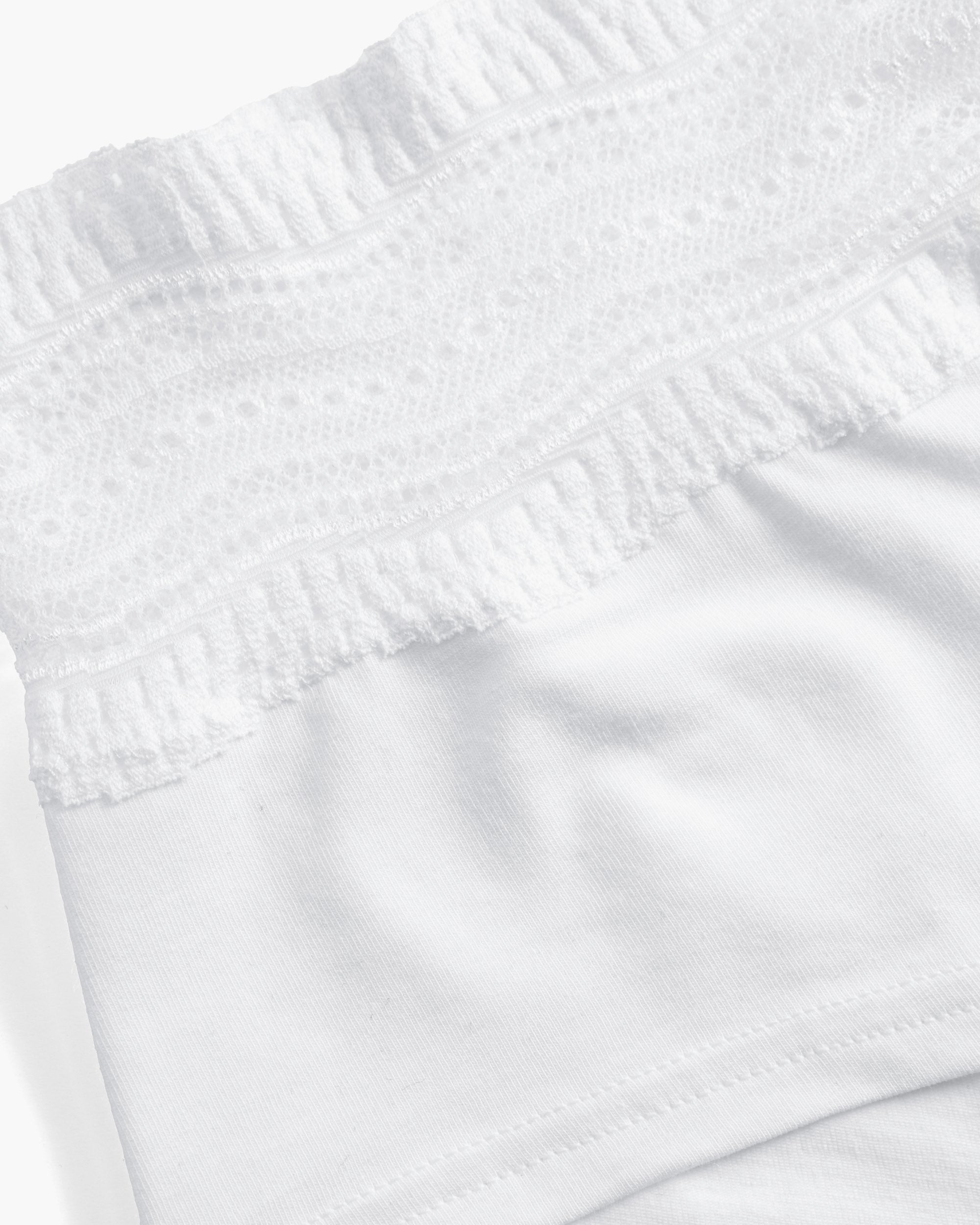 Weiß Boyshort-Panty - Dolce Boyshort