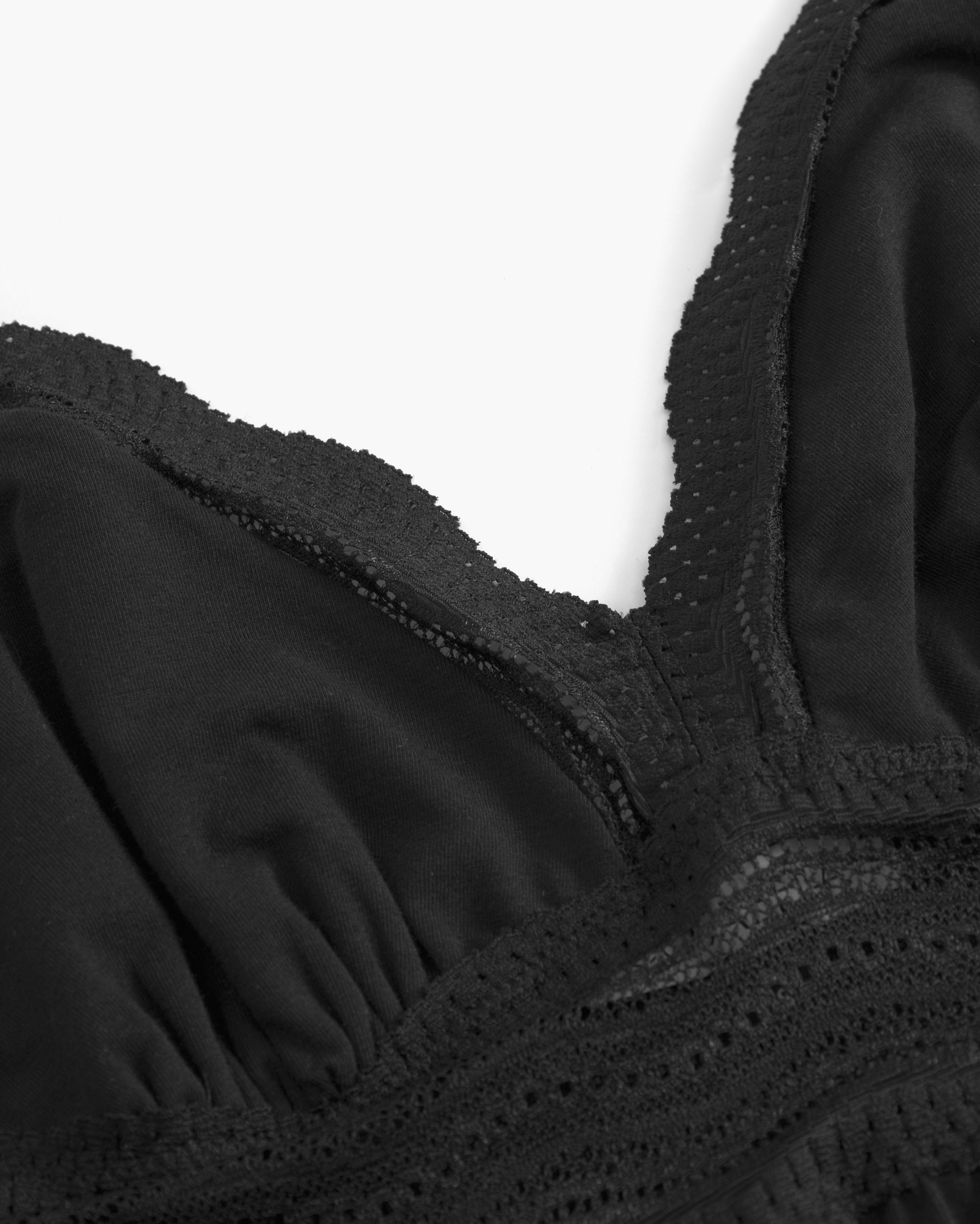 Schwarz Babydoll - Dolce Babydoll Mit Baumwoll-Cups