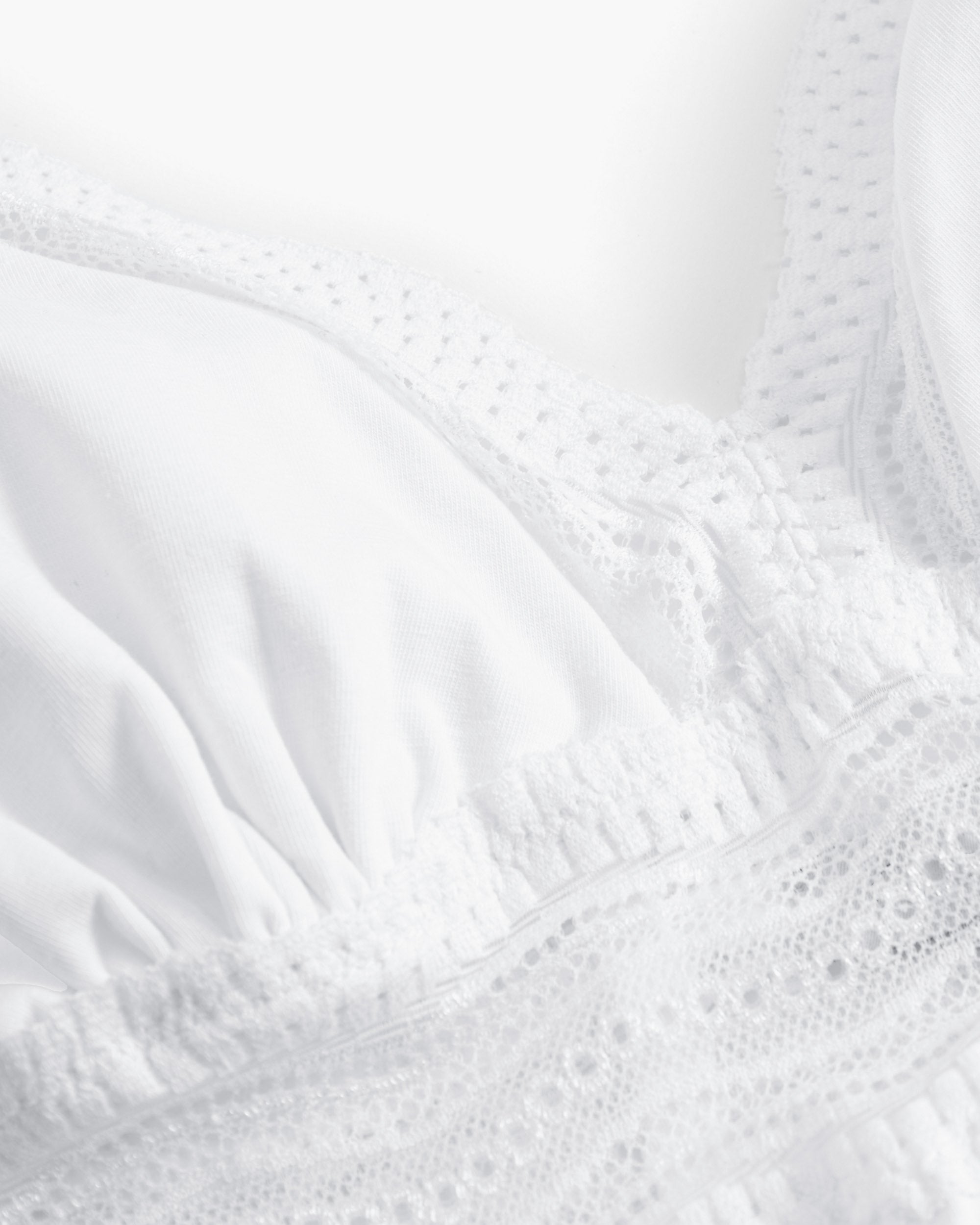 Bianco Babydoll - Dolce Babydoll Con Coppe In Cotone