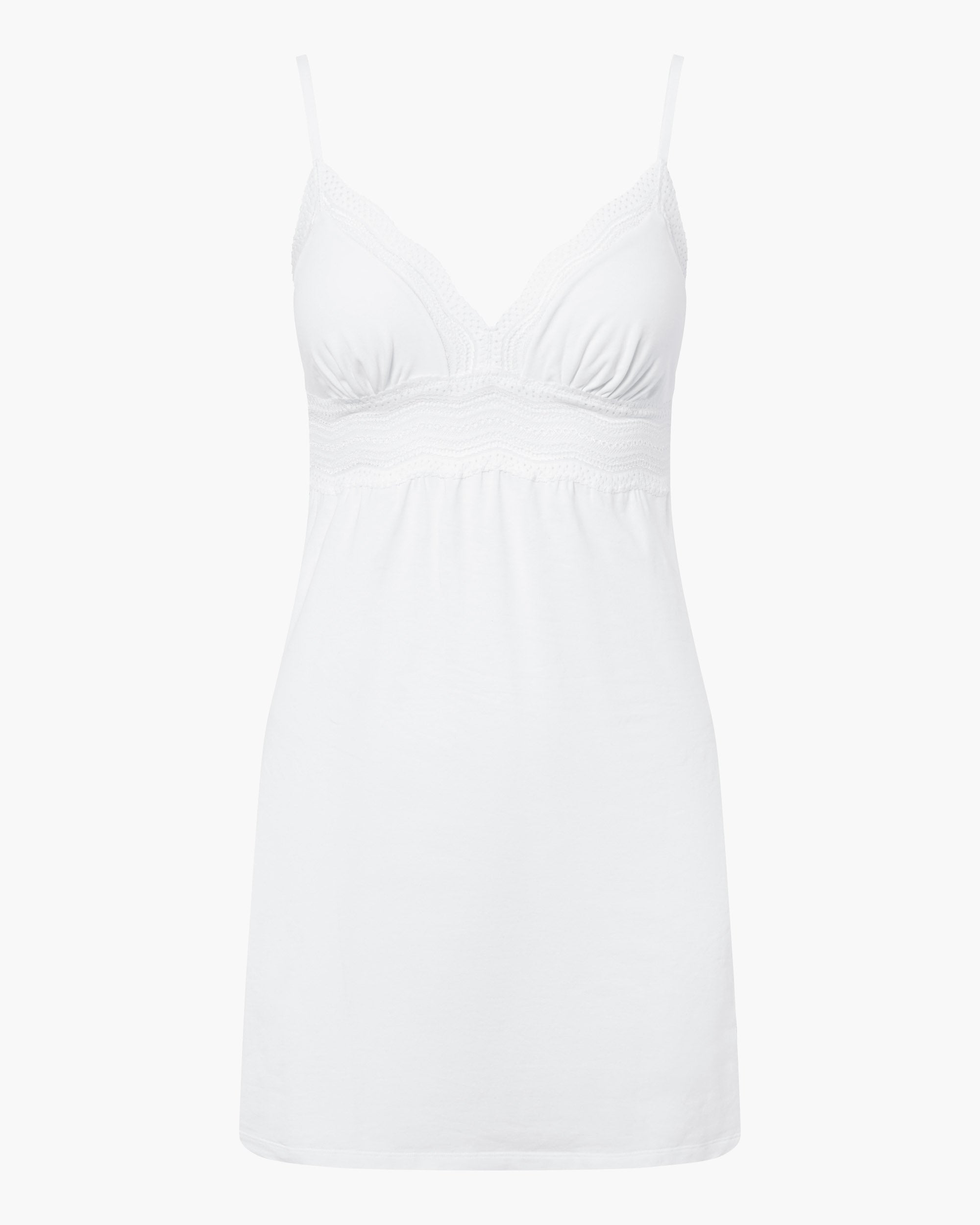 Bianco Babydoll - Dolce Babydoll Con Coppe In Cotone