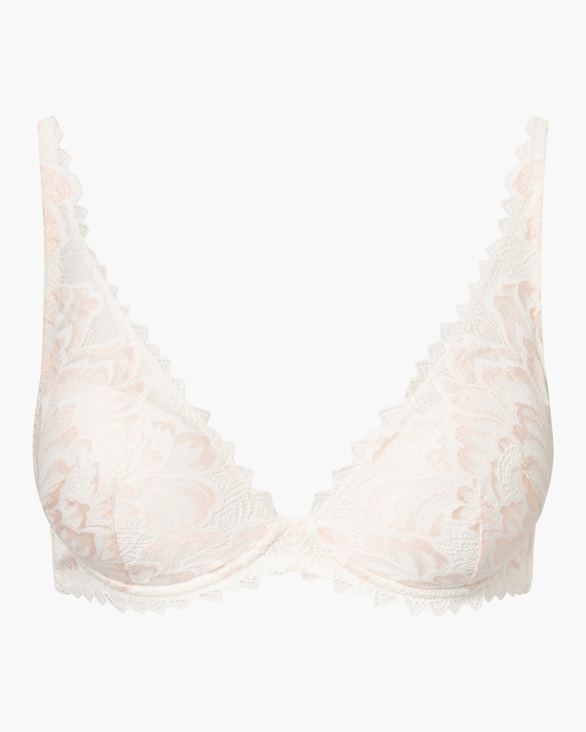 Bianco Reggiseni - Encantata Reggiseno Imbottito Scollato