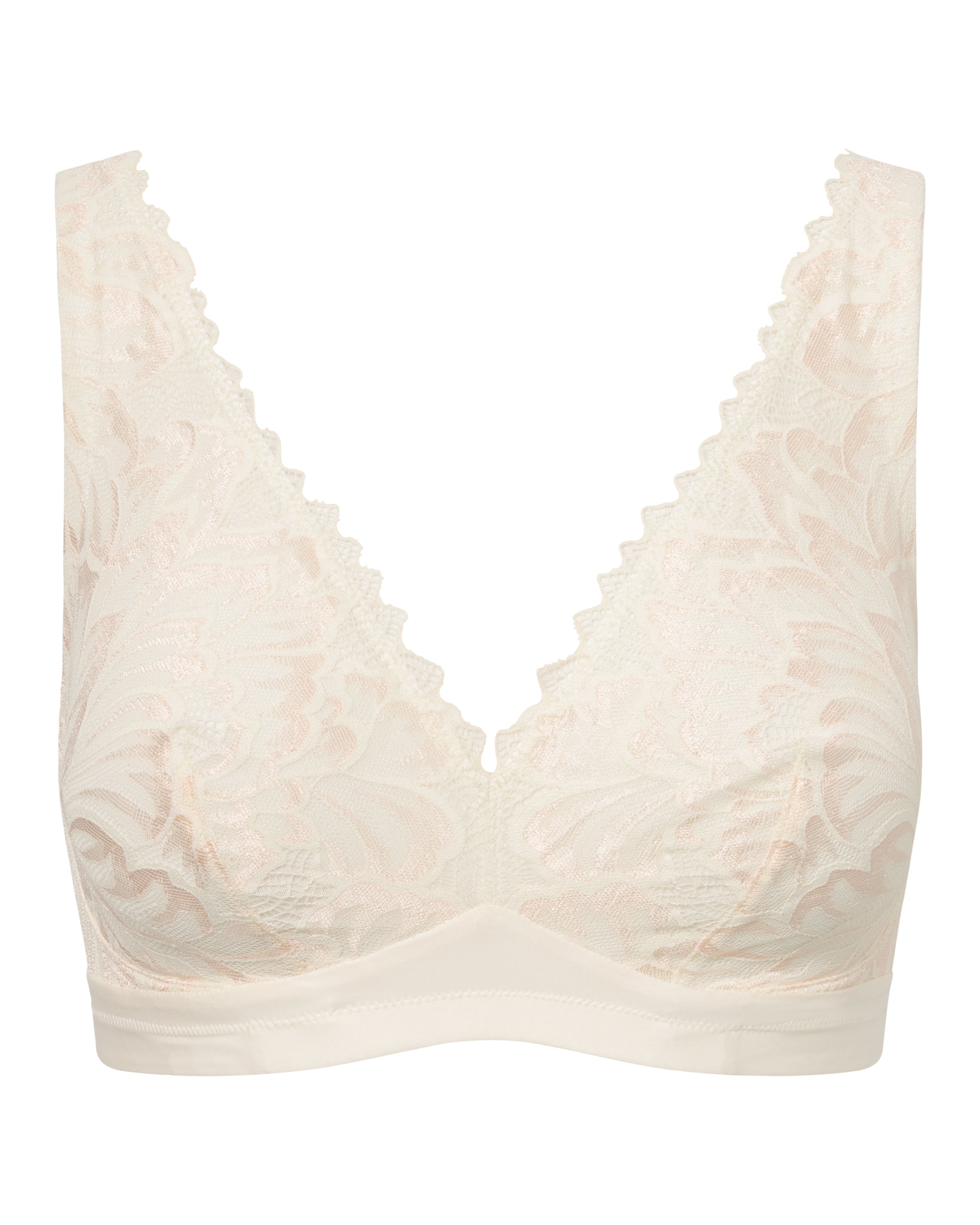 Weiß Bralette - Encantata Bralette Für Kurven