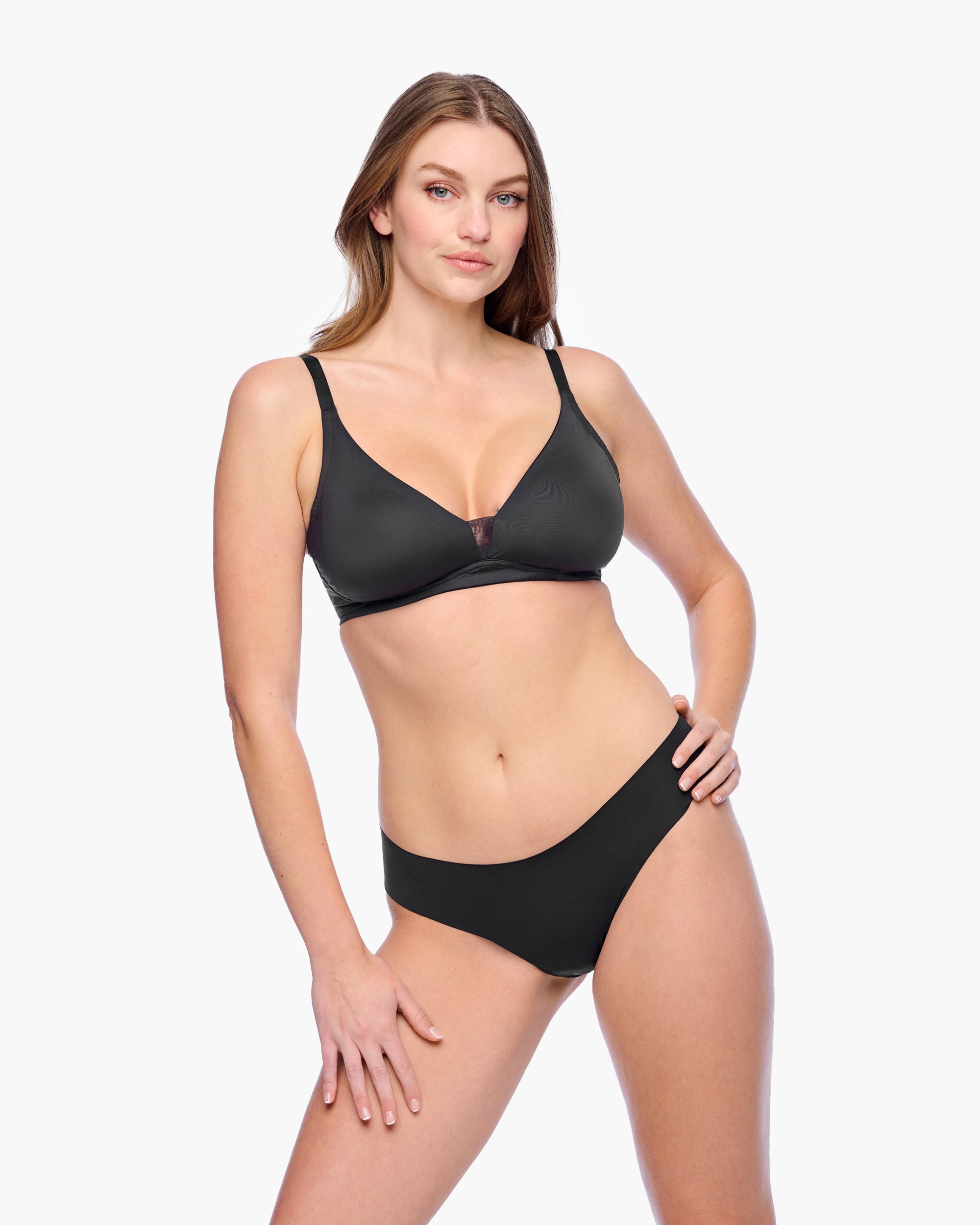 Schwarz Bralette - Evolution Curvy Bralette