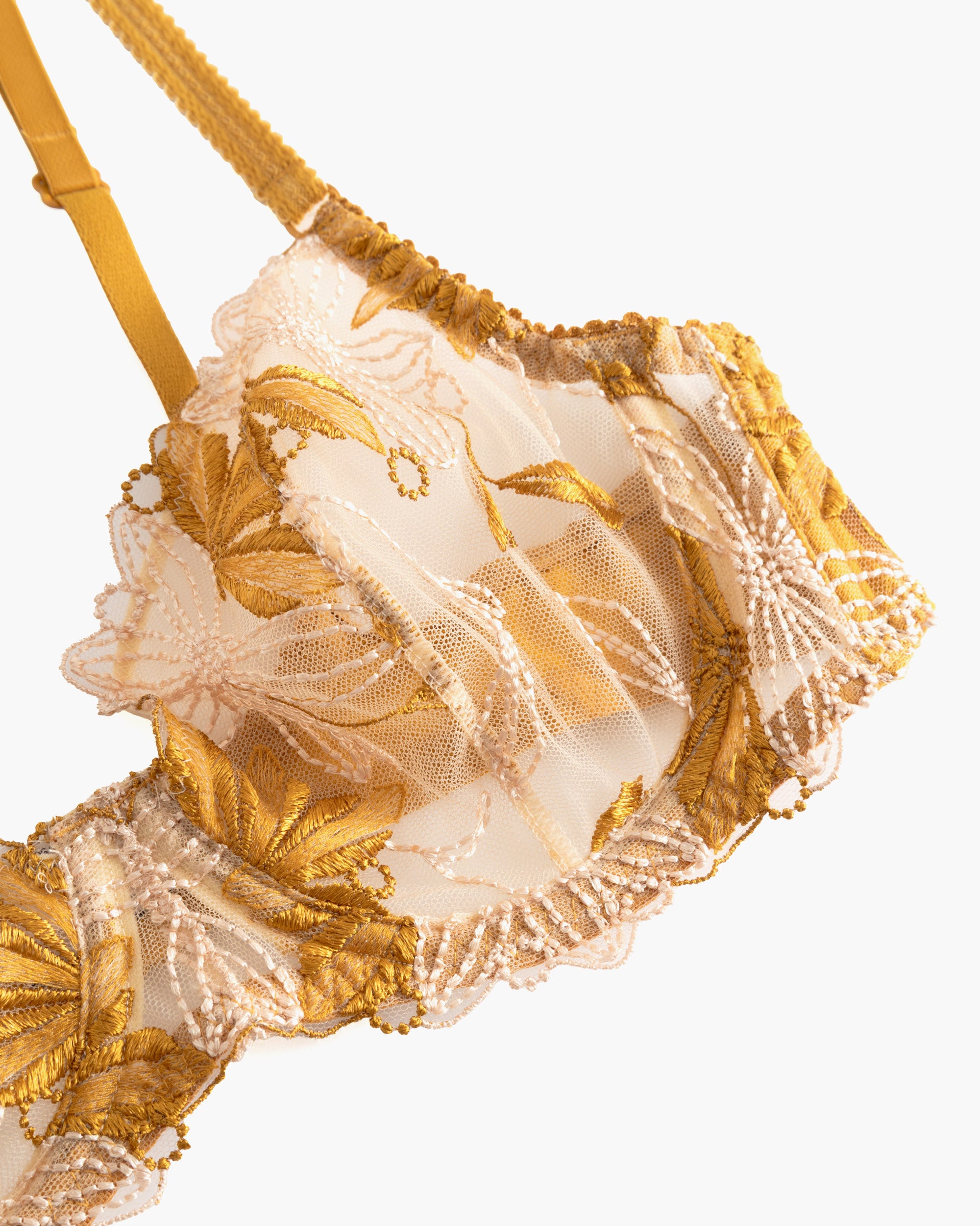 Or Soutien-Gorge - Fiorita Soutien-Gorge Corbeille