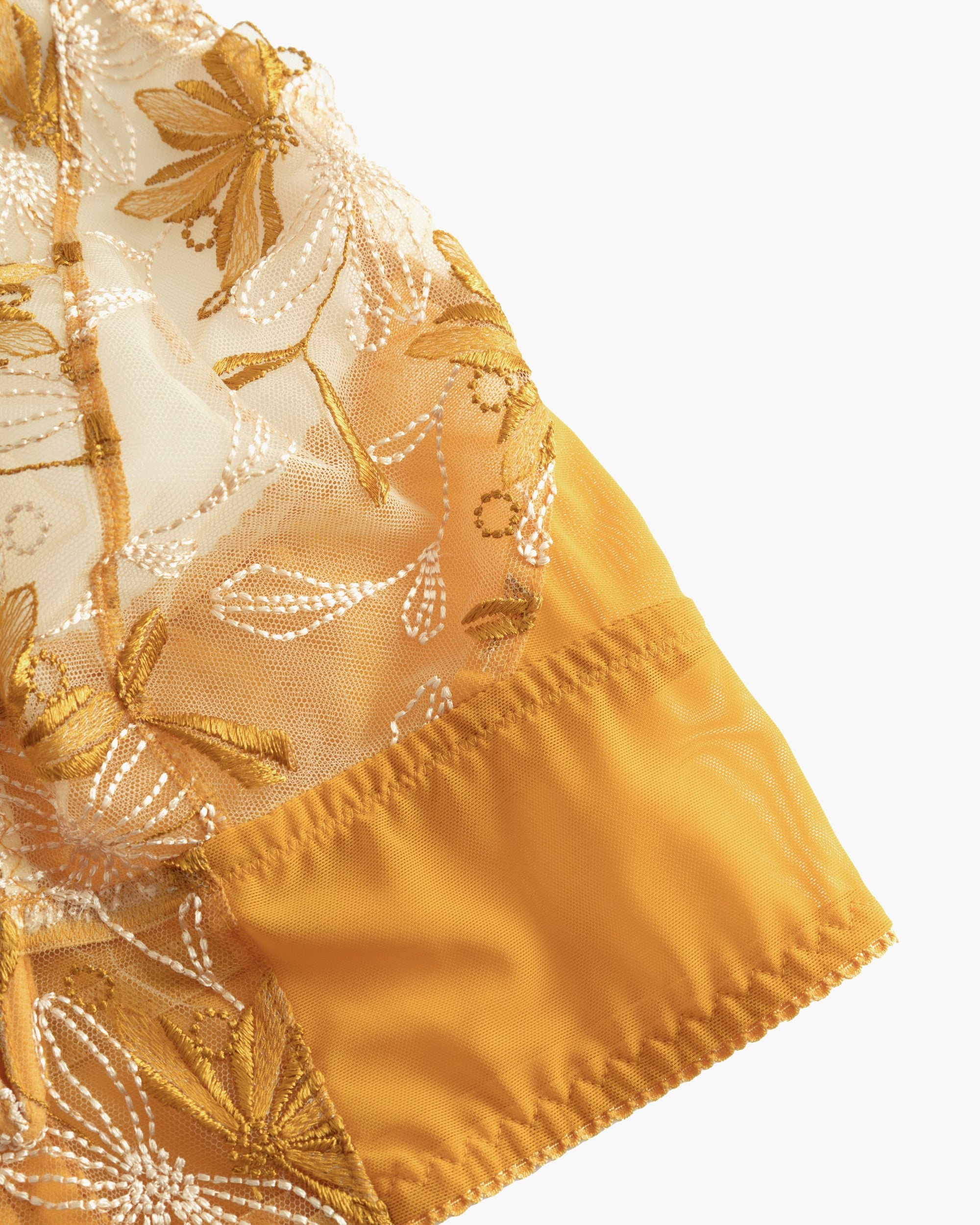 Gold Bralette - Fiorita Curvy Longline Bralette