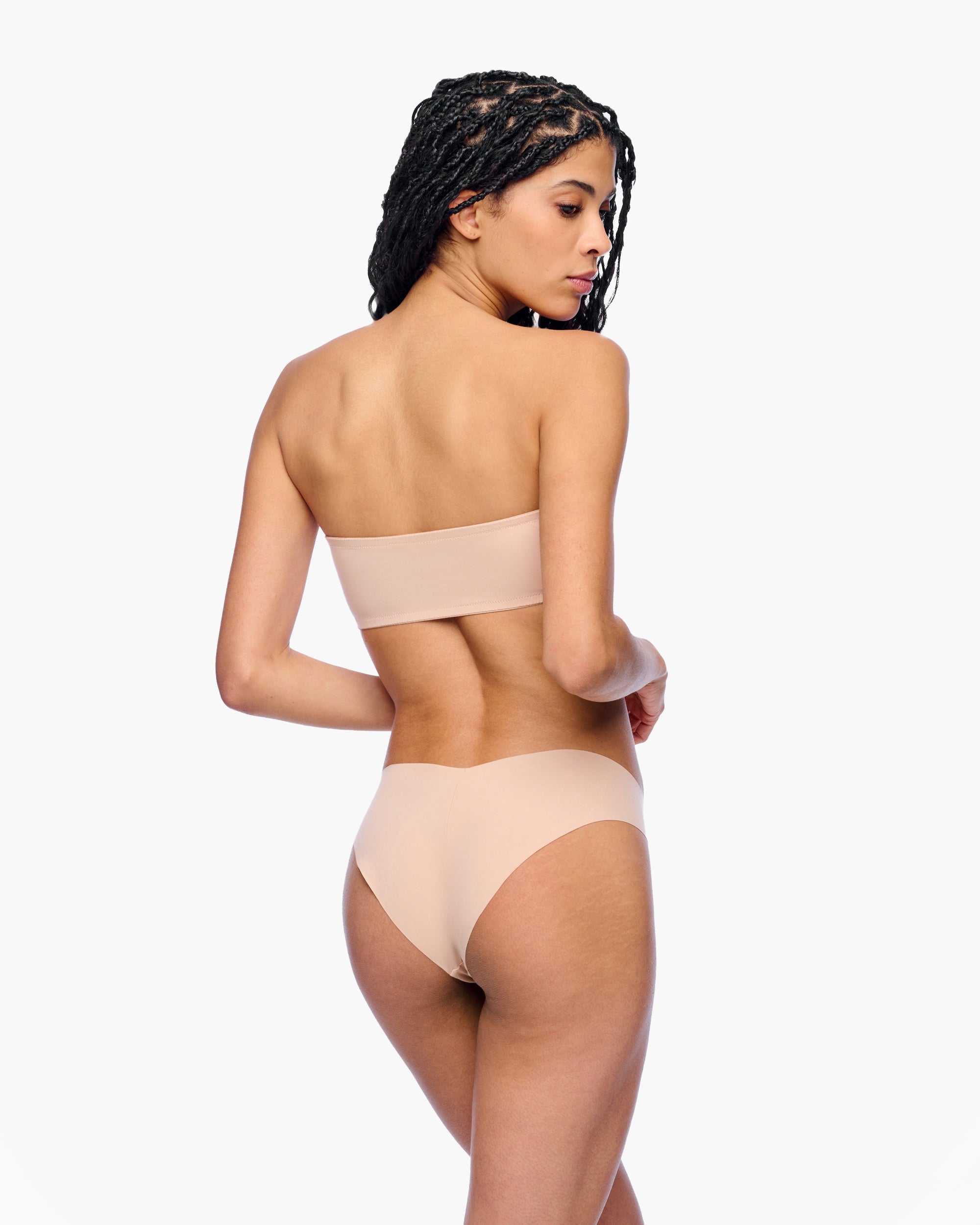 Beige Bralette - Free Cut Micro Soutien-Gorge Bandeau