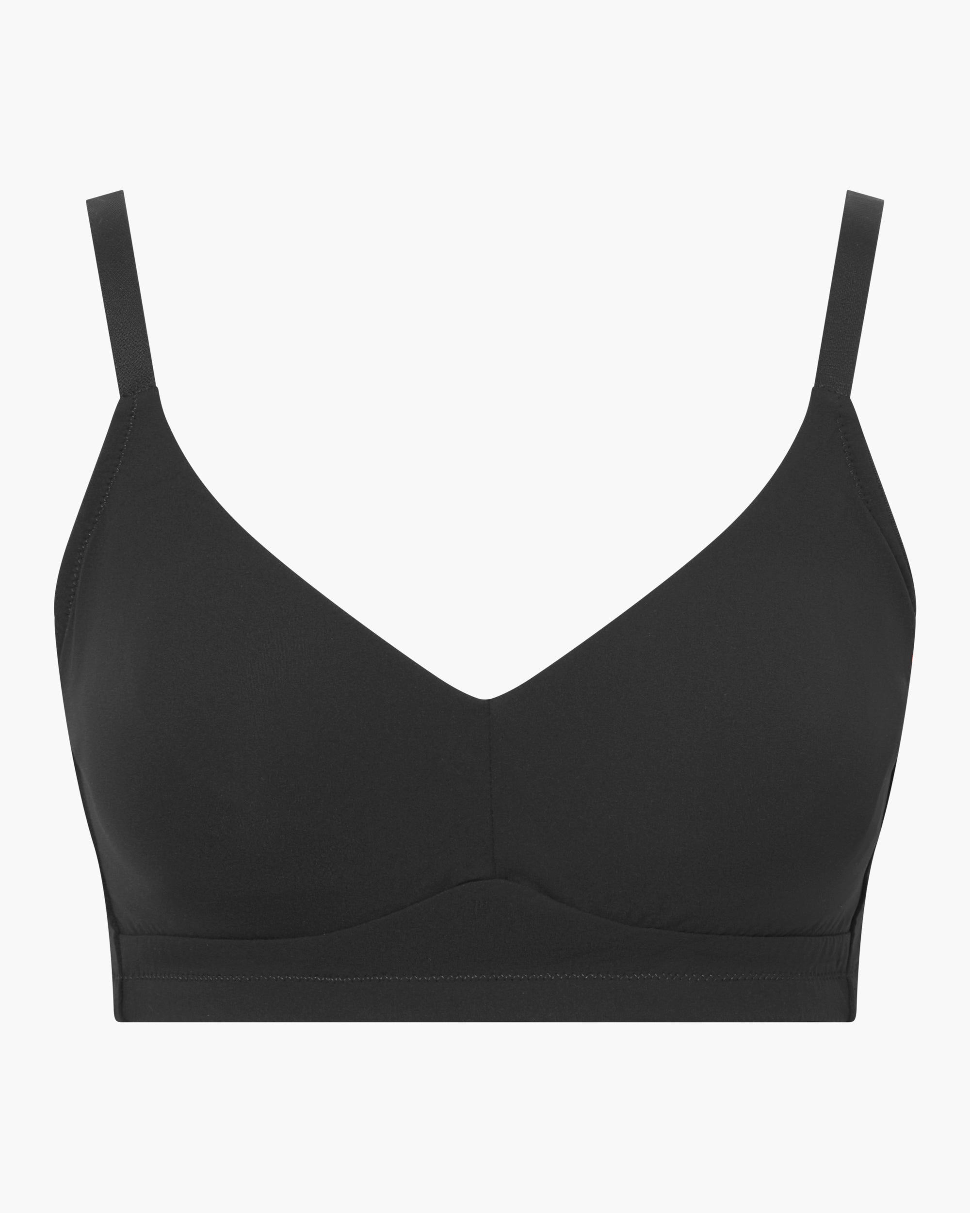 Black Bralette - Free Cut Micro Curvy Bralette