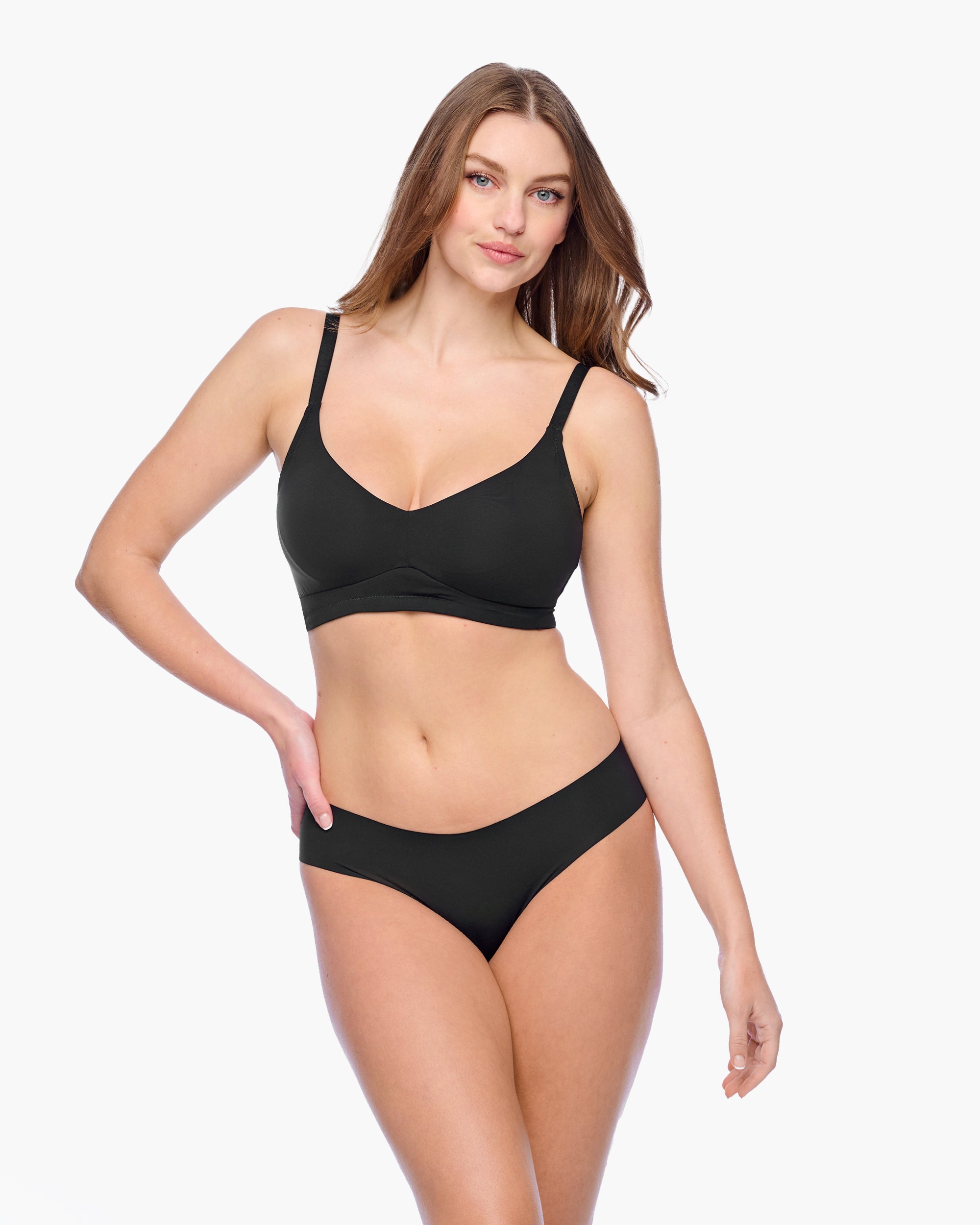 Noir Bralette - Free Cut Micro Brassière Curvy