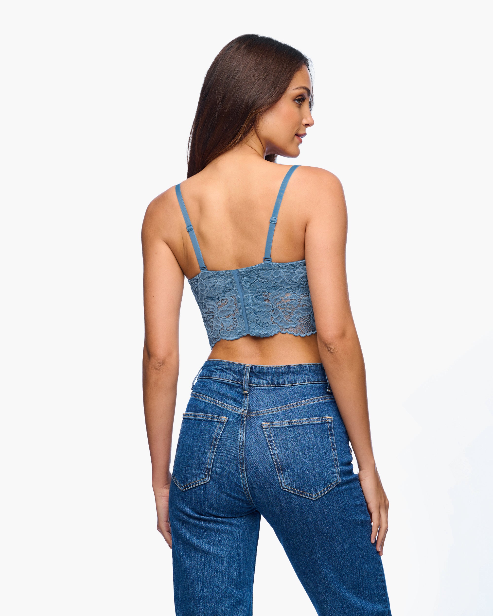 Blau Bustier - Jhansi Bustier
