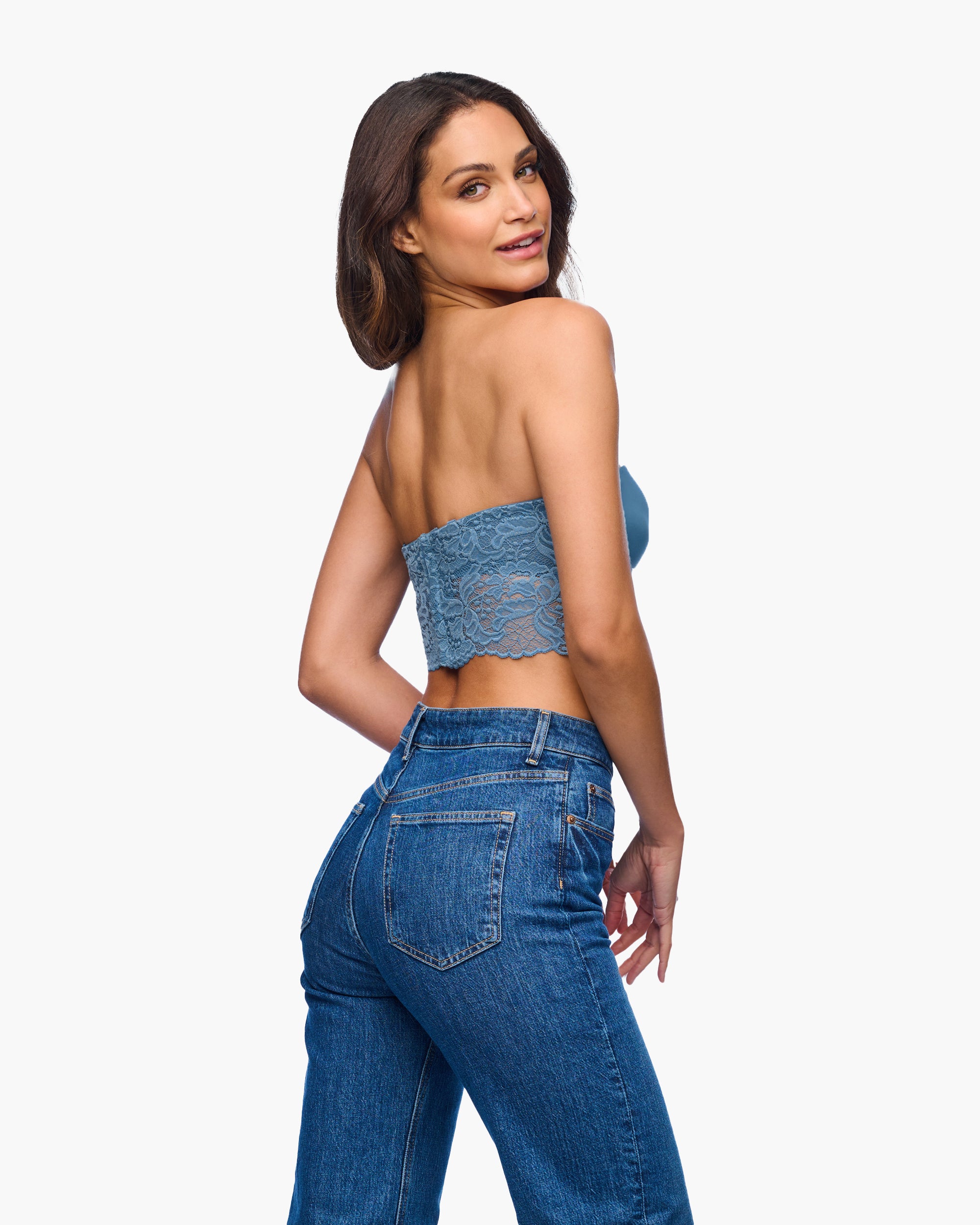 Blau Bustier - Jhansi Bustier
