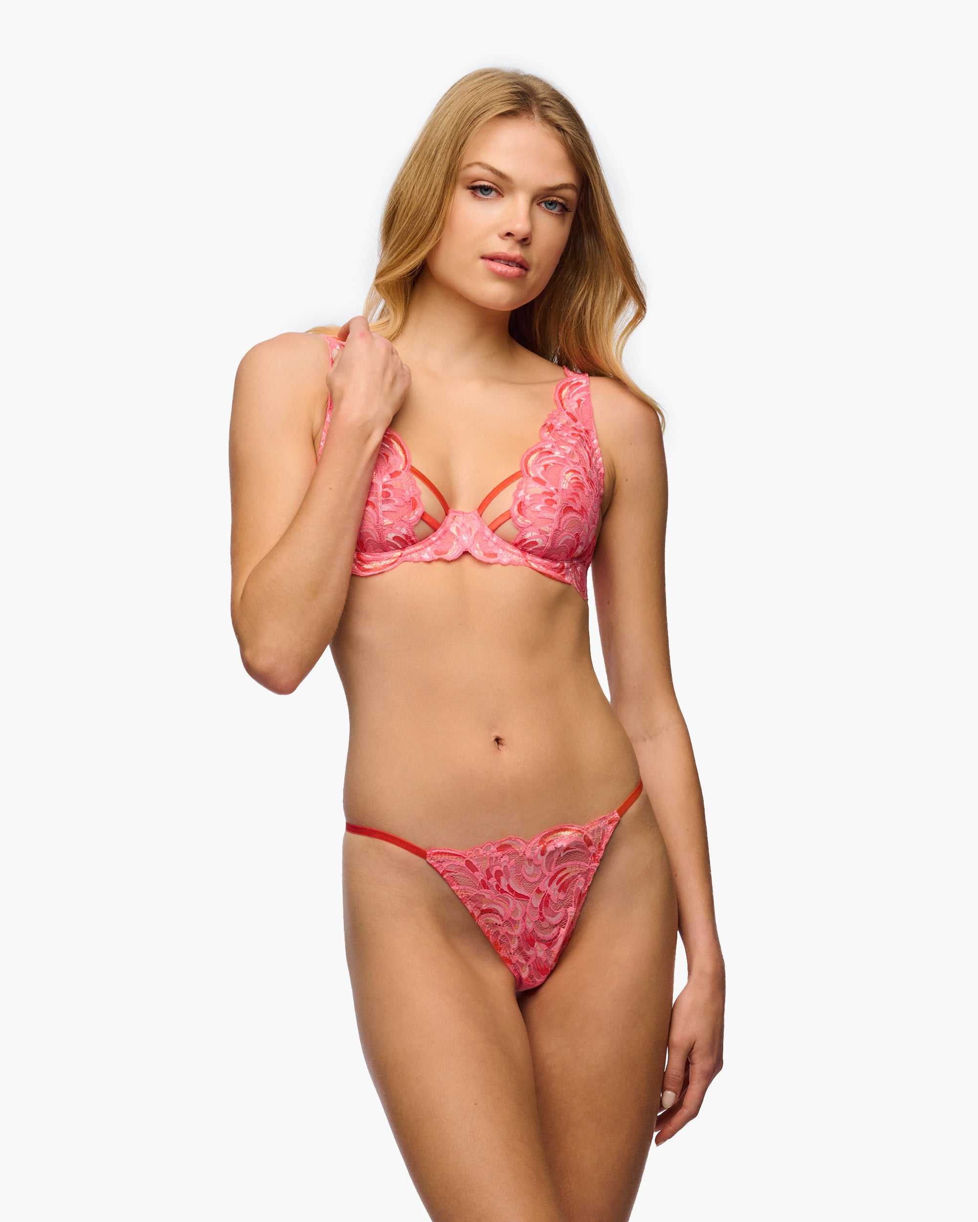 Rose String Ficelle - Lianella G-String