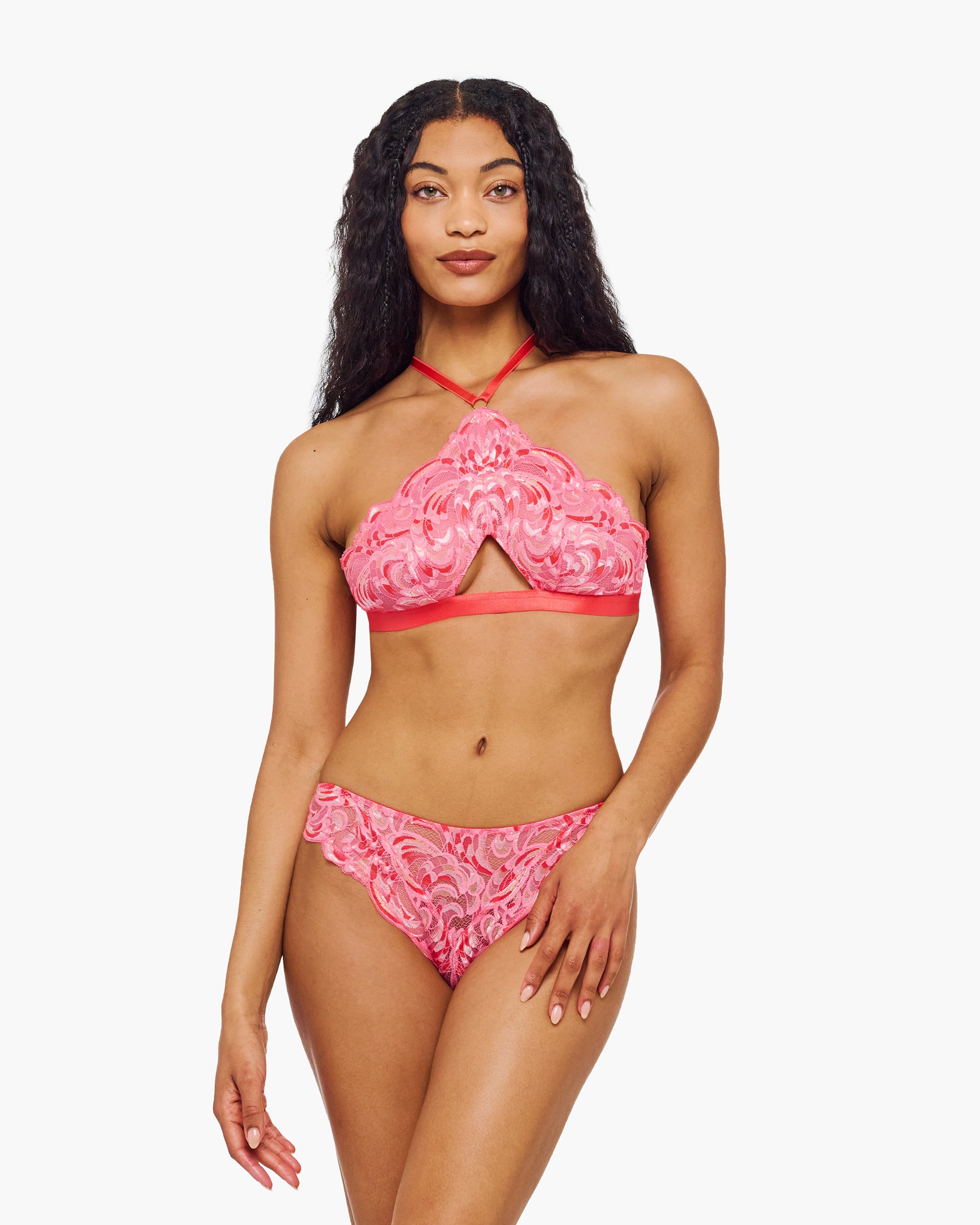 Rosada Bralette - Lianella Bralette De Cuello Alto