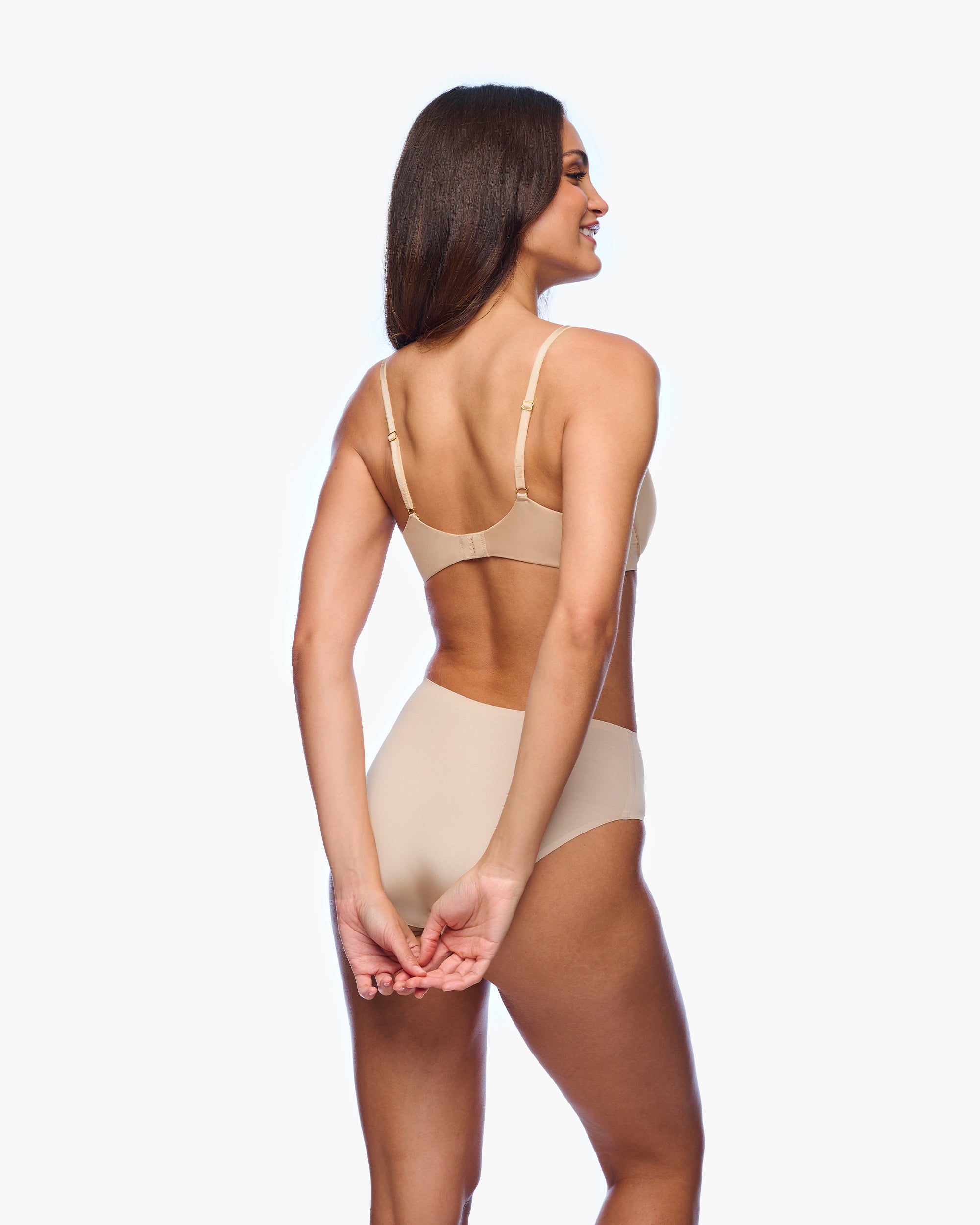 Beige Bra - Lisciante Spacer T-Shirt Bra