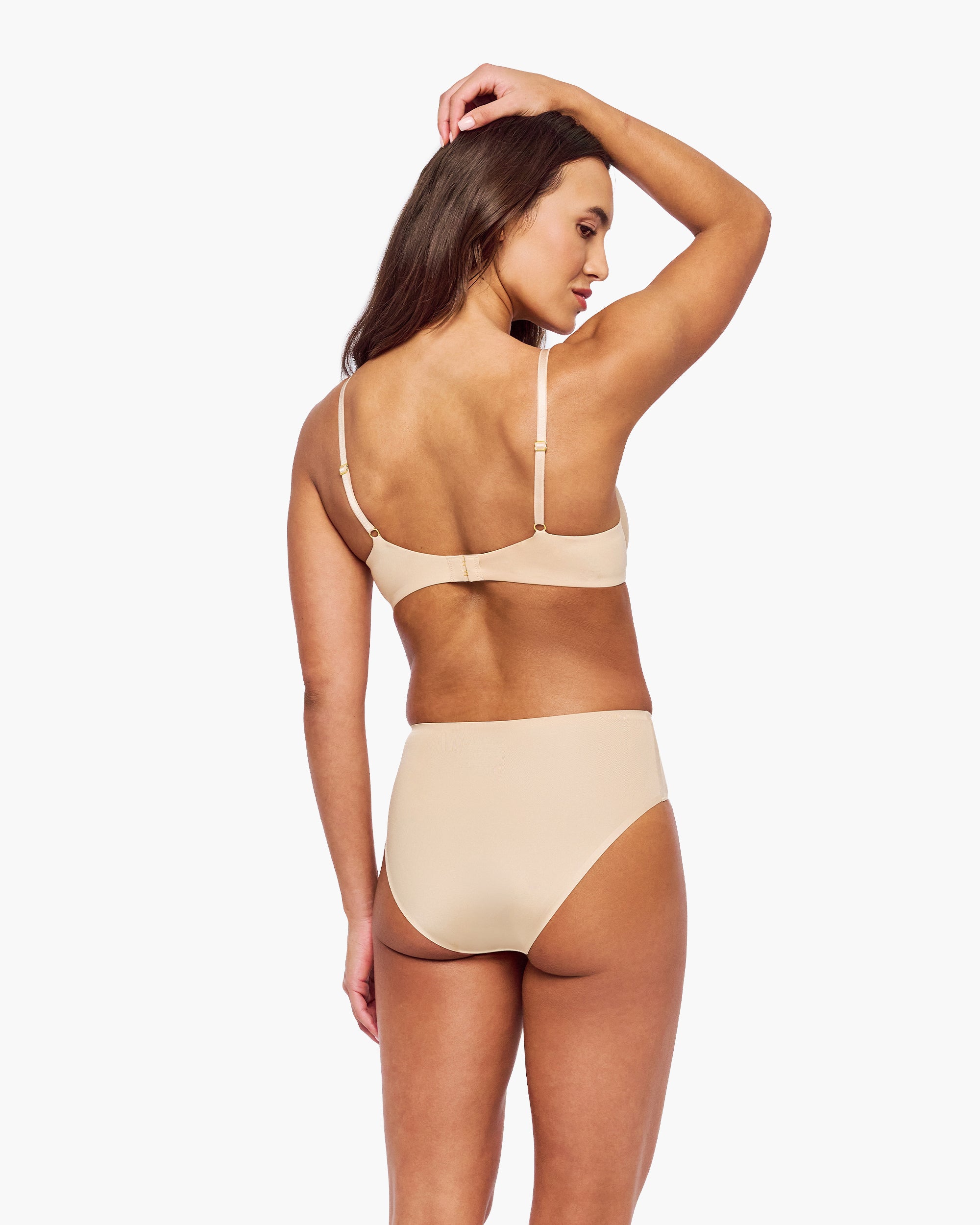 Beige Reggiseni - Lisciante Reggiseno T-Shirt Spacer