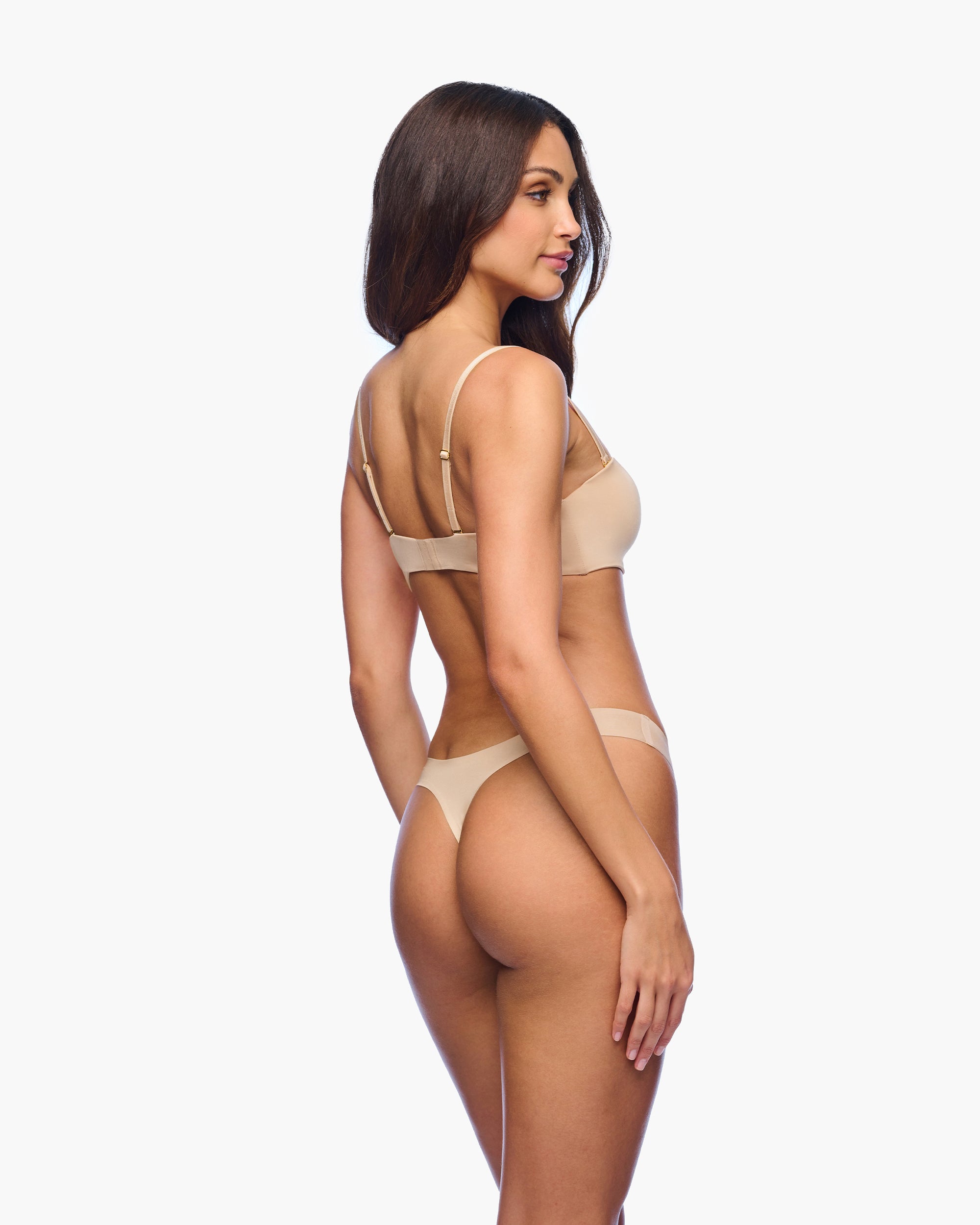Beige Reggiseni - Lisciante Reggiseno Senza Spalline