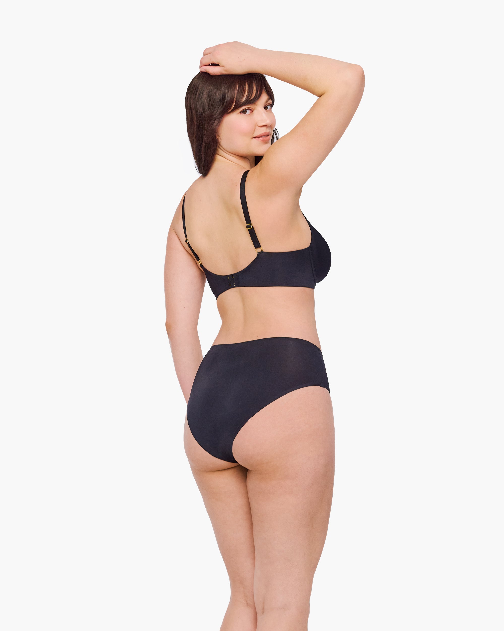 Schwarz Bralette - Lisciante Curvy-Bralette