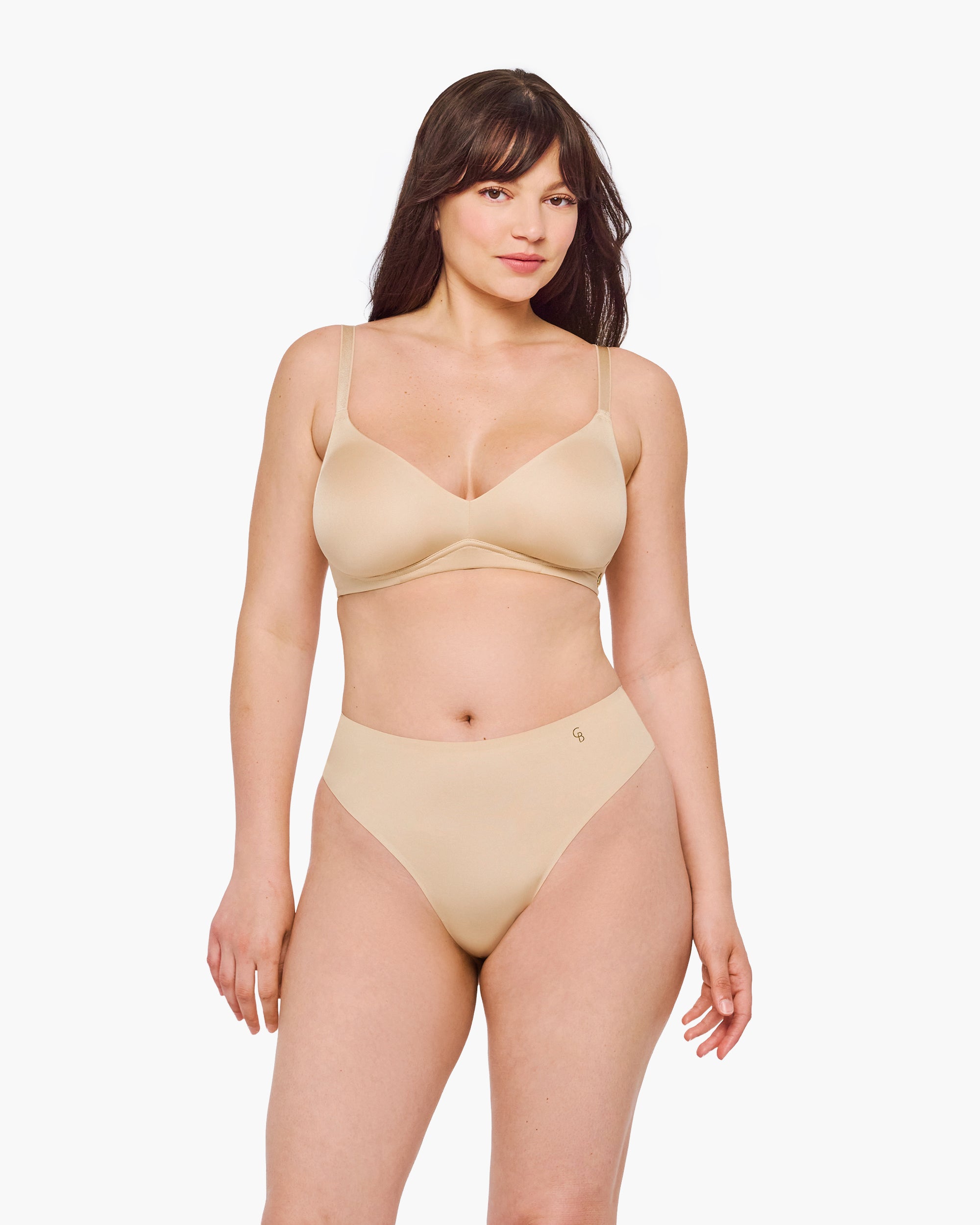 Beige Bralette - Lisciante Bralette Curvy