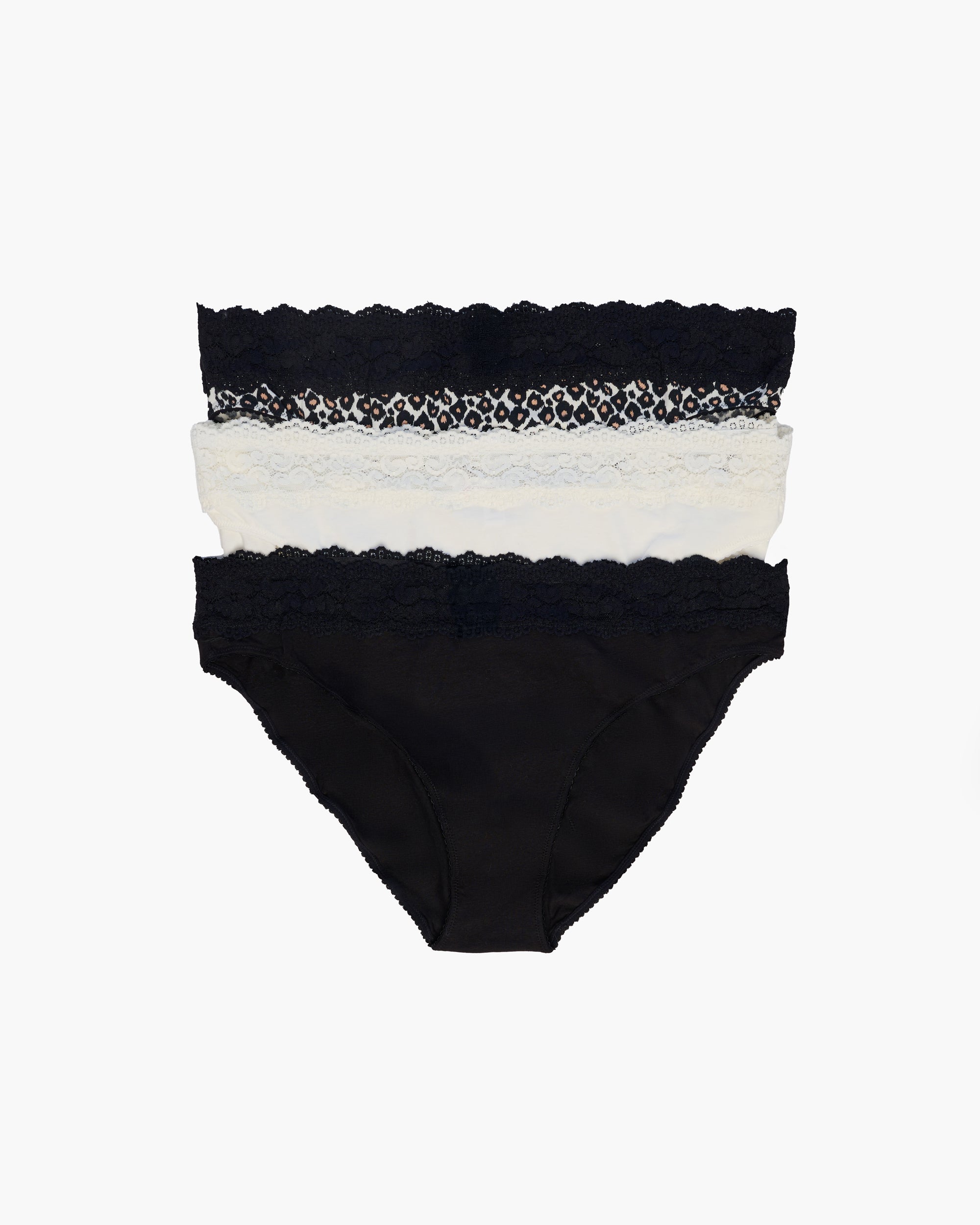 Multi Slip - Cosabella Amore Love Love Bikini In Plus Size 3Er-Pack