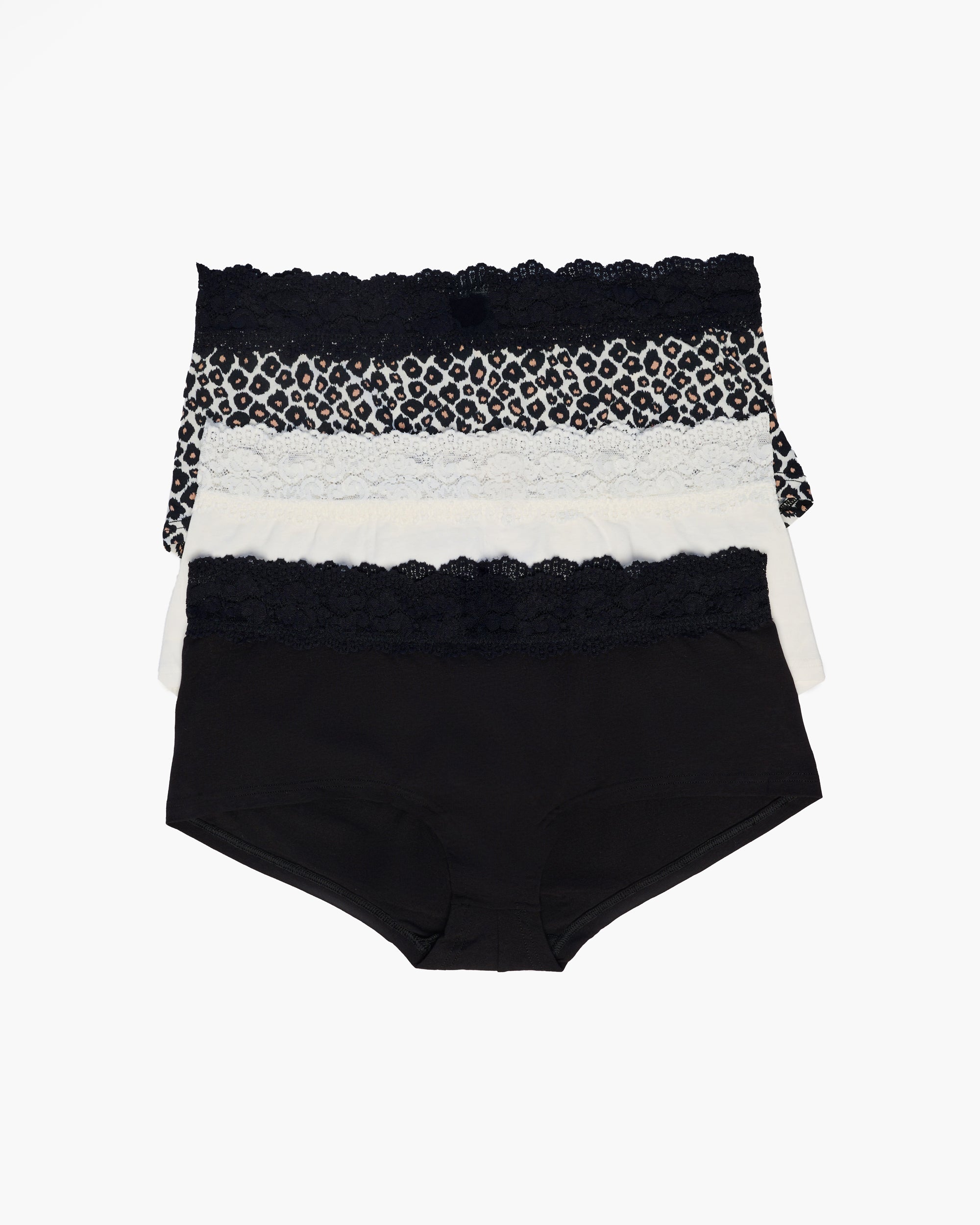 Multi Culottes - Cosabella Amore Love Pack De 3 Culottes En Talla Grande Love