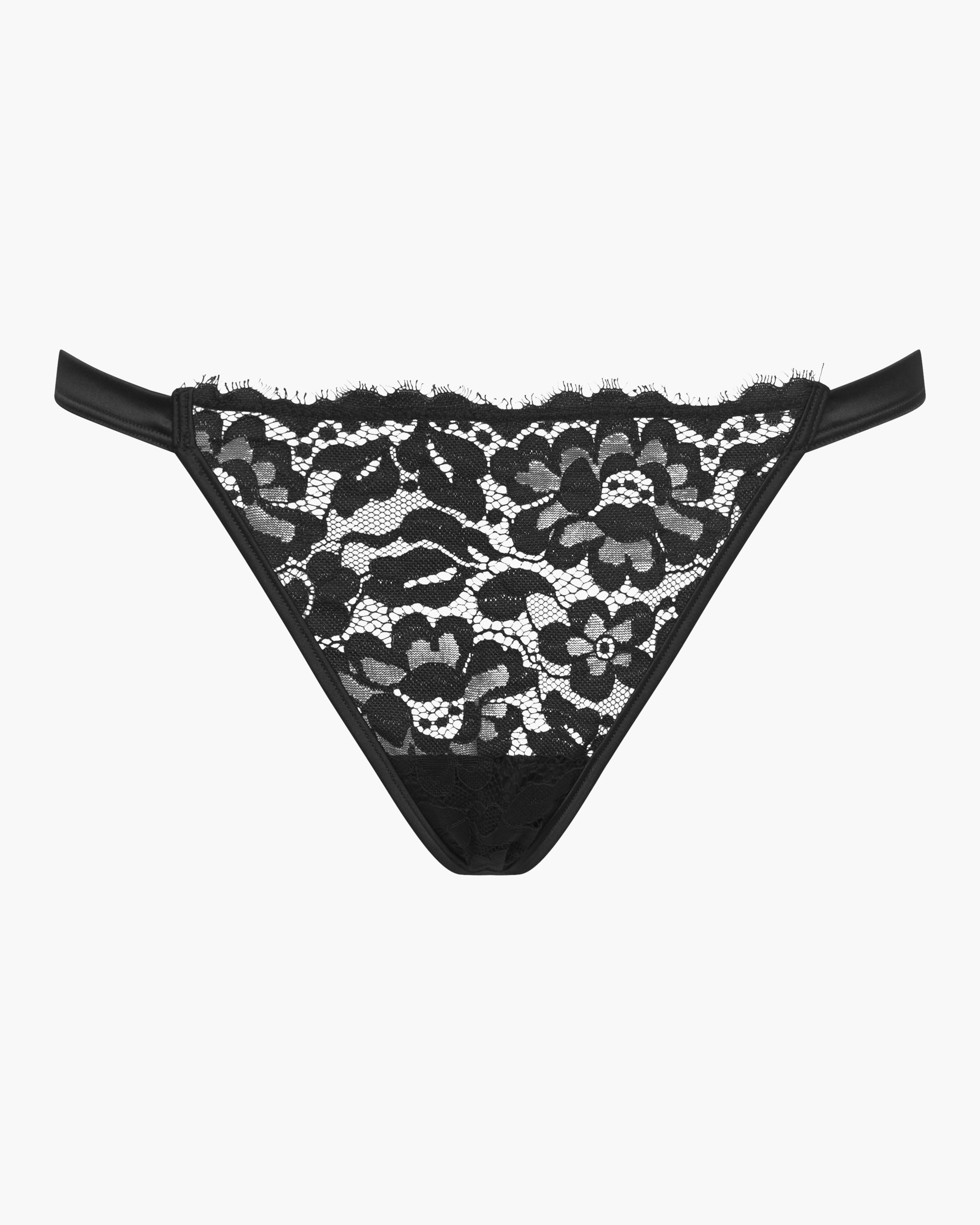 Noir String Ficelle - Magnolia String Ficelle