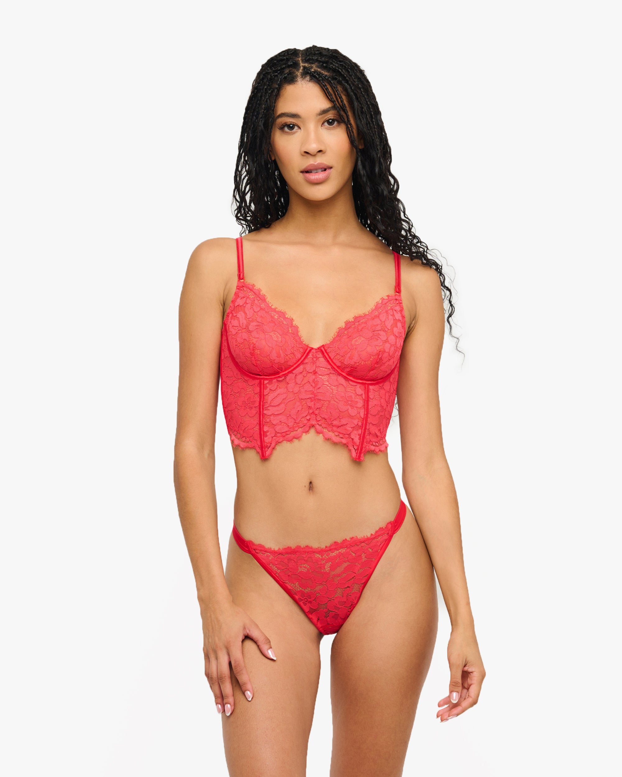 Pink Bra - Magnolia Longline Underwire Bra
