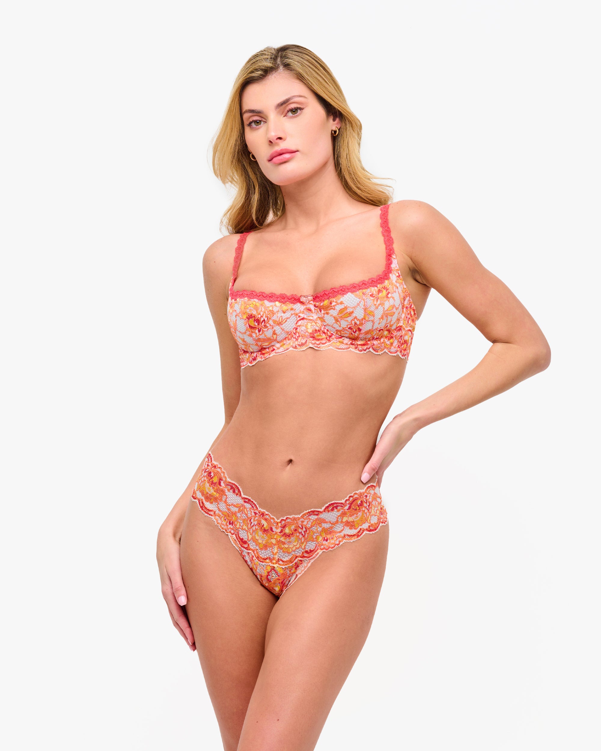 Naranja Tangas - Never  Say Never Ombre Tanga Cutie