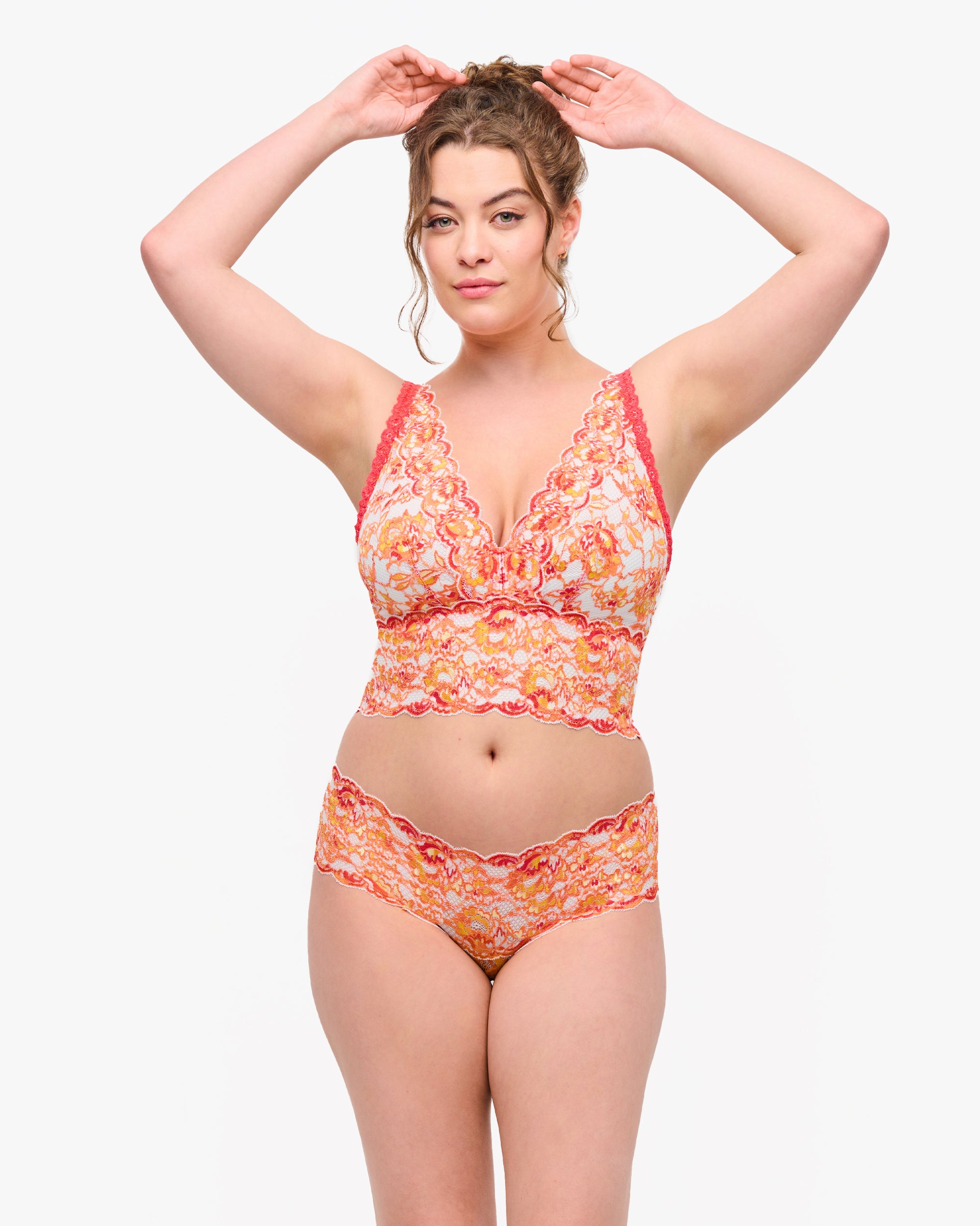 Orange Tanga - Never  Say Never Ombre Comfie-String