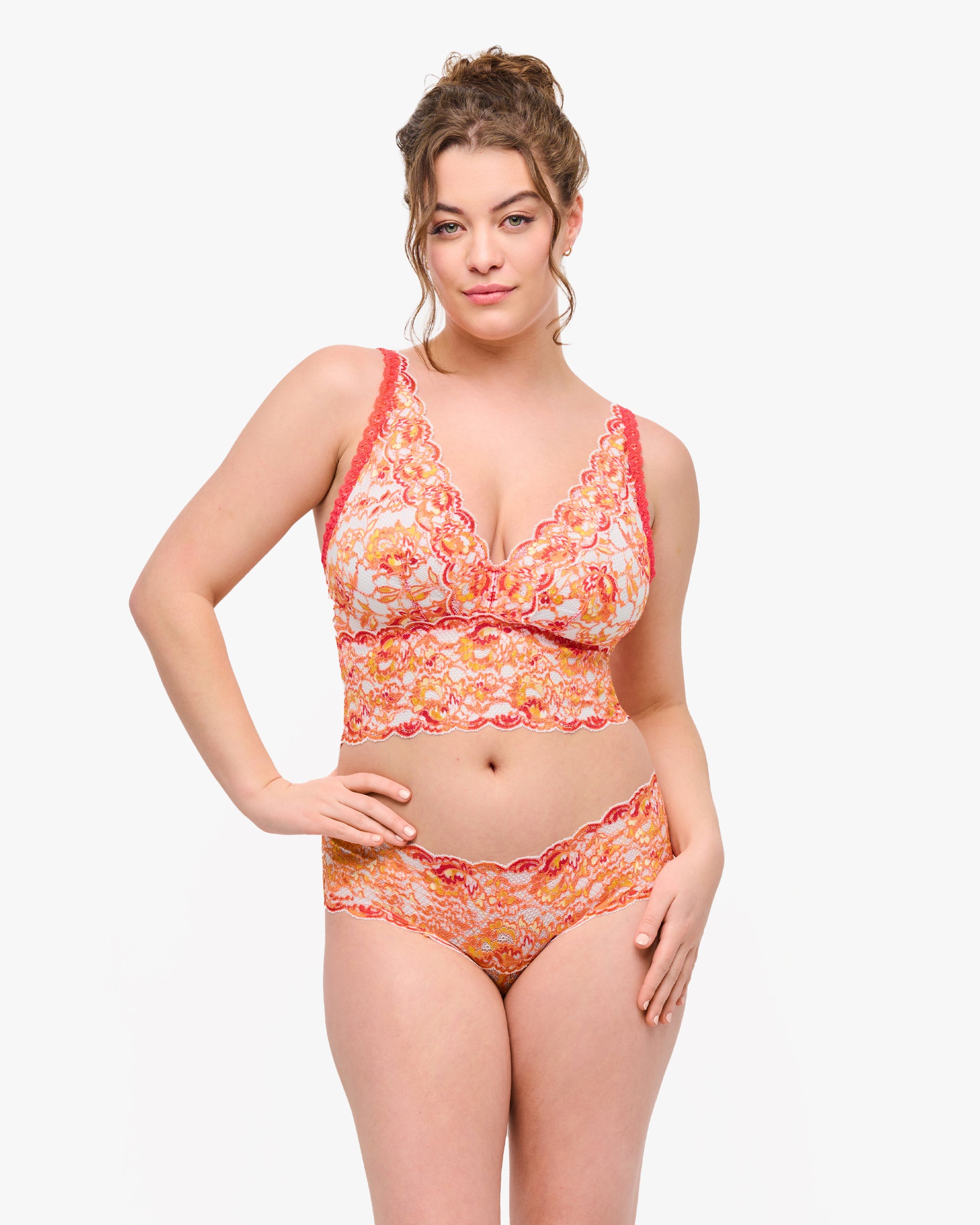 Orange Tanga - Never  Say Never Ombre Comfie-String