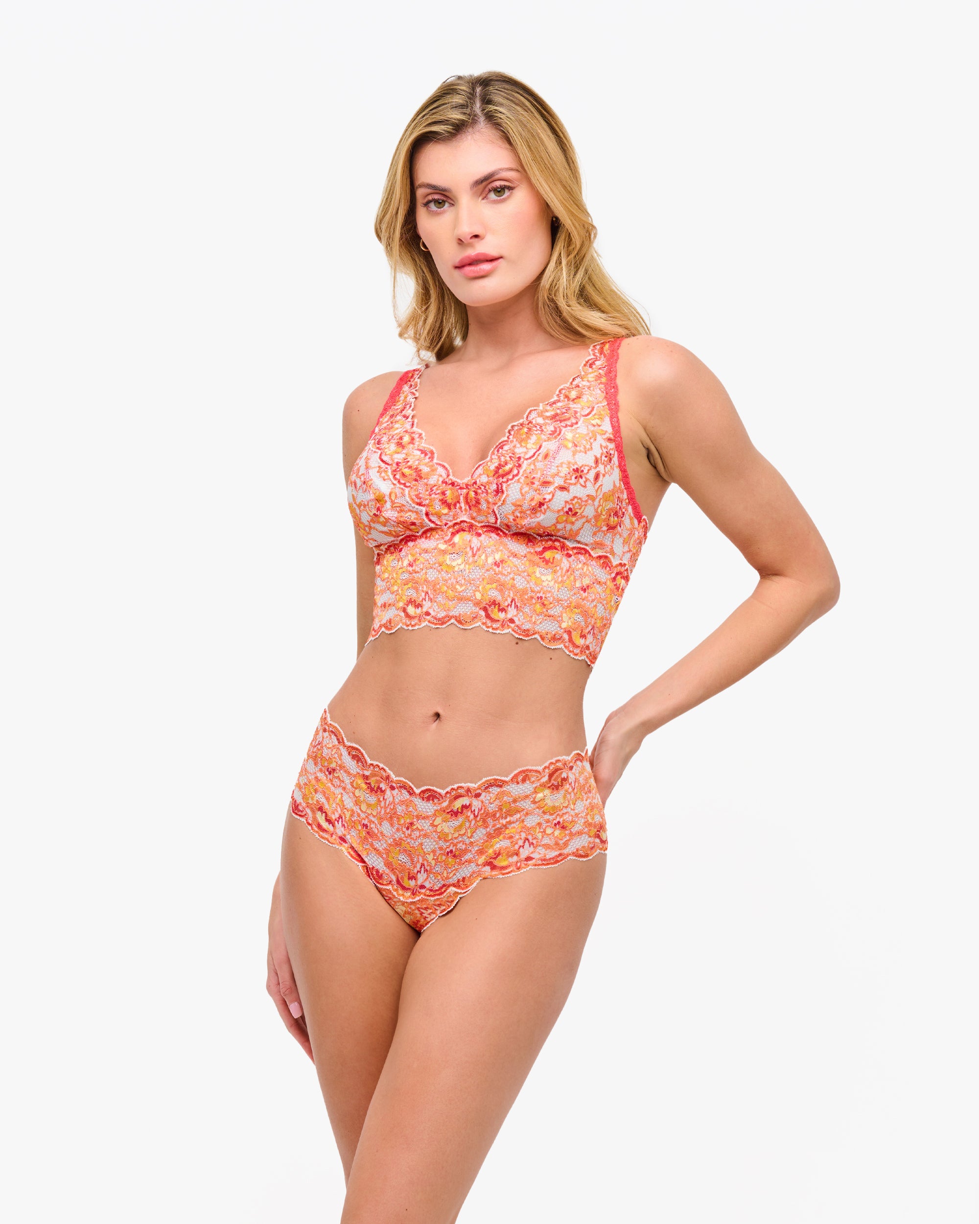 Orange Hot Pant - Never  Say Never Ombre Hottie Boyshort