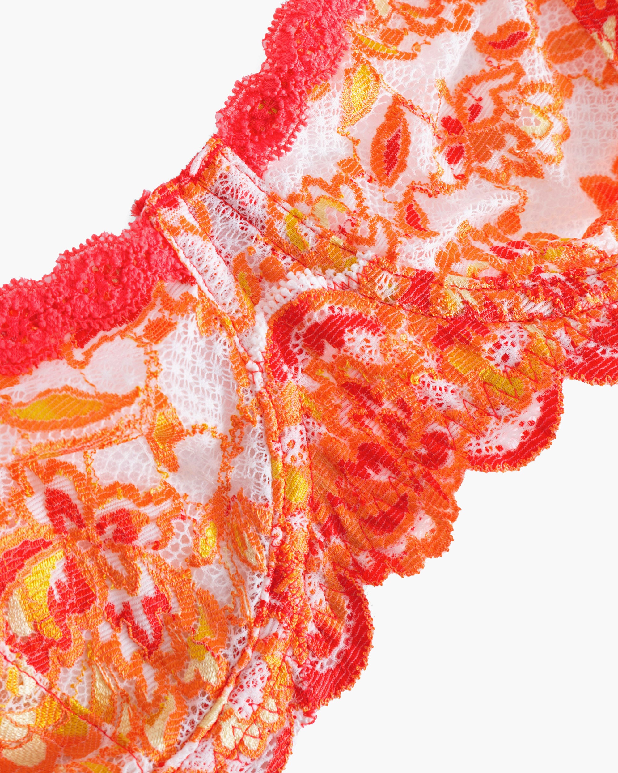 Orange Bra - Never  Say Never Ombre Balconette Bra