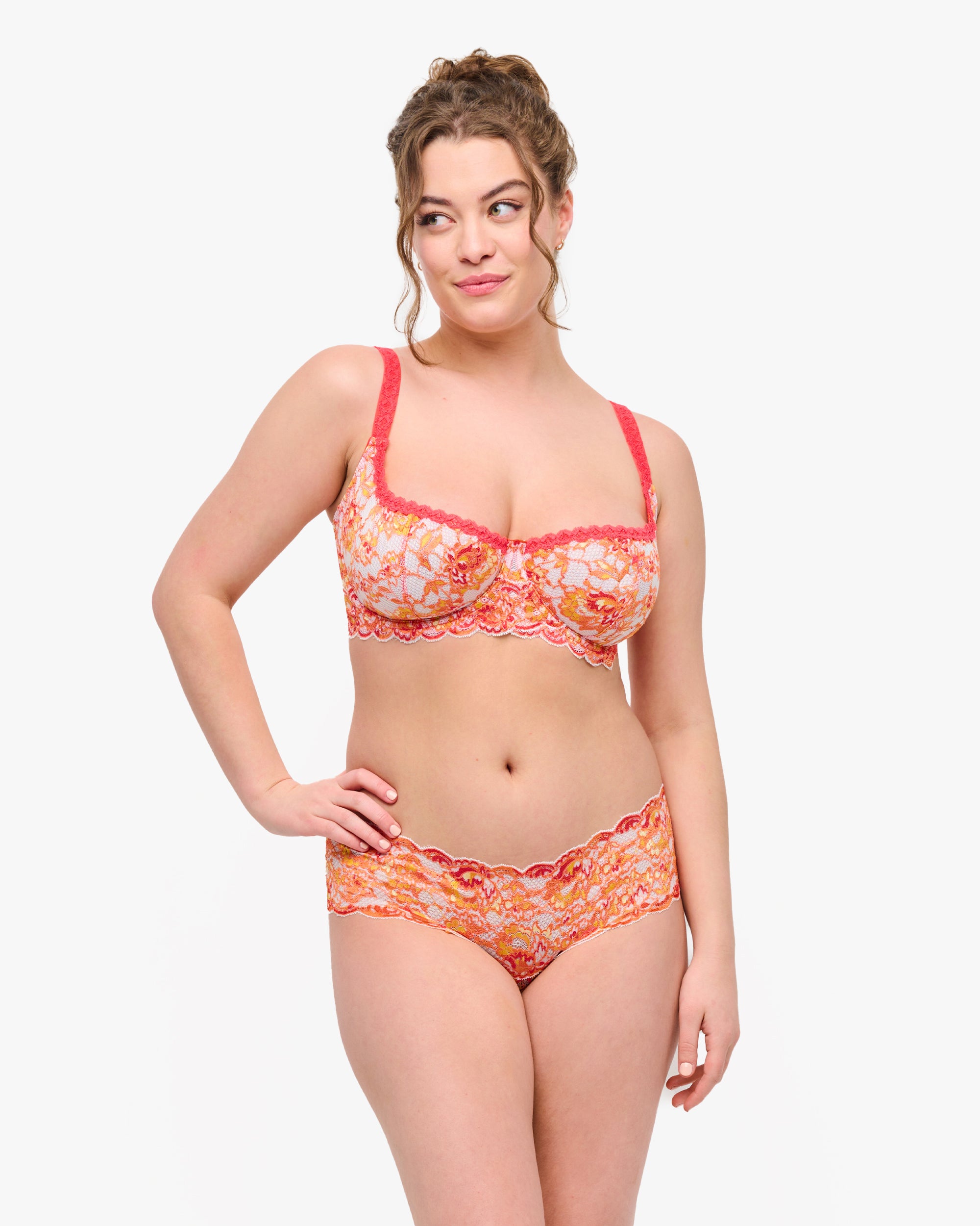 Orange Bh - Never  Say Never Ombre Balconette-Bh