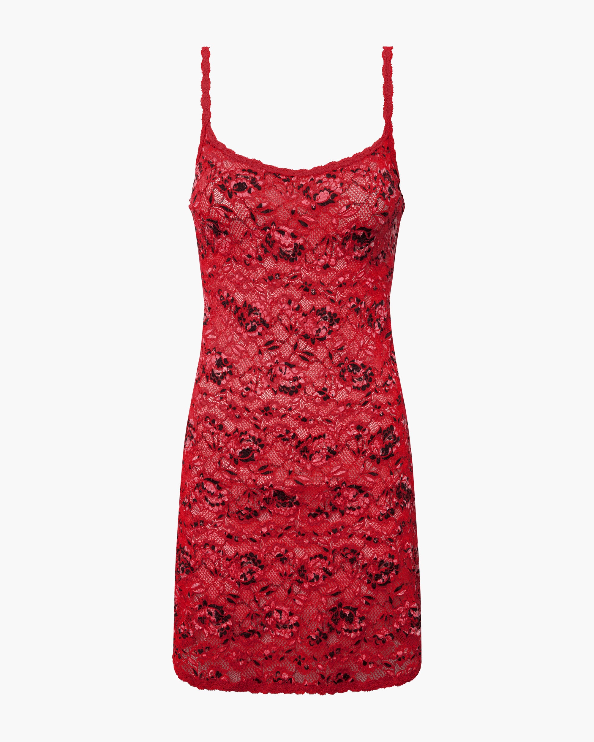 Red Chemise - Never  Say Never Ombre Foxie Chemise