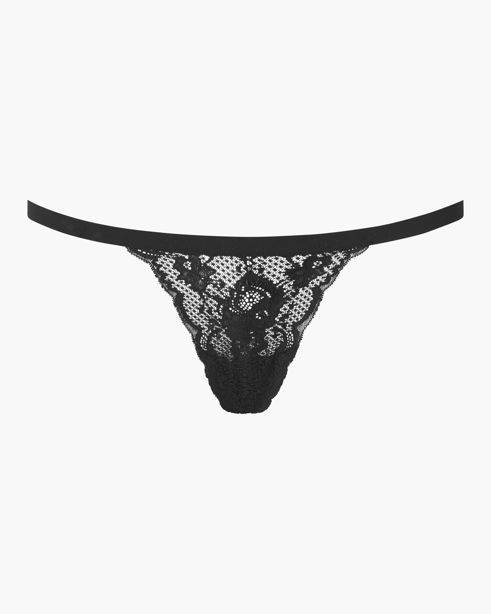 Cosabella Free Cut Micro Thong In Black Cosabella Free Cut Micro Thong In Black