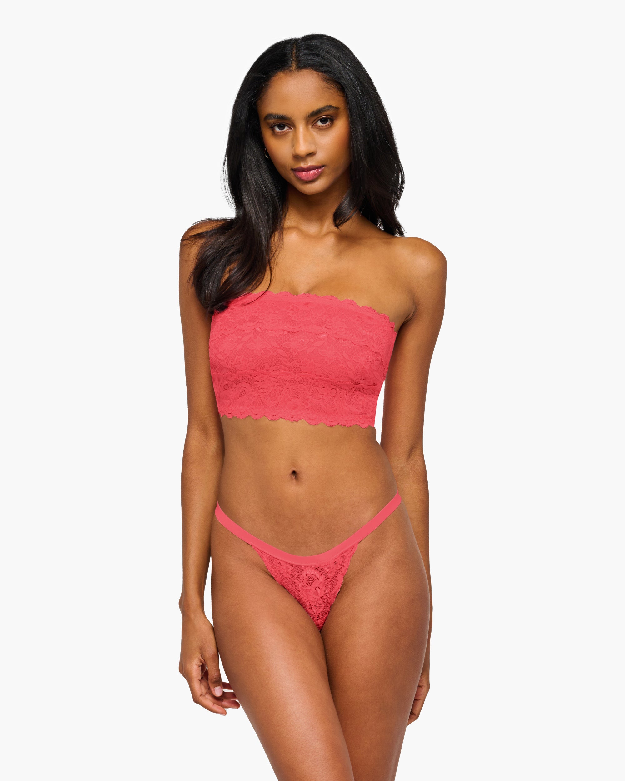 Rose String Ficelle - Never Say Never String Skimpie