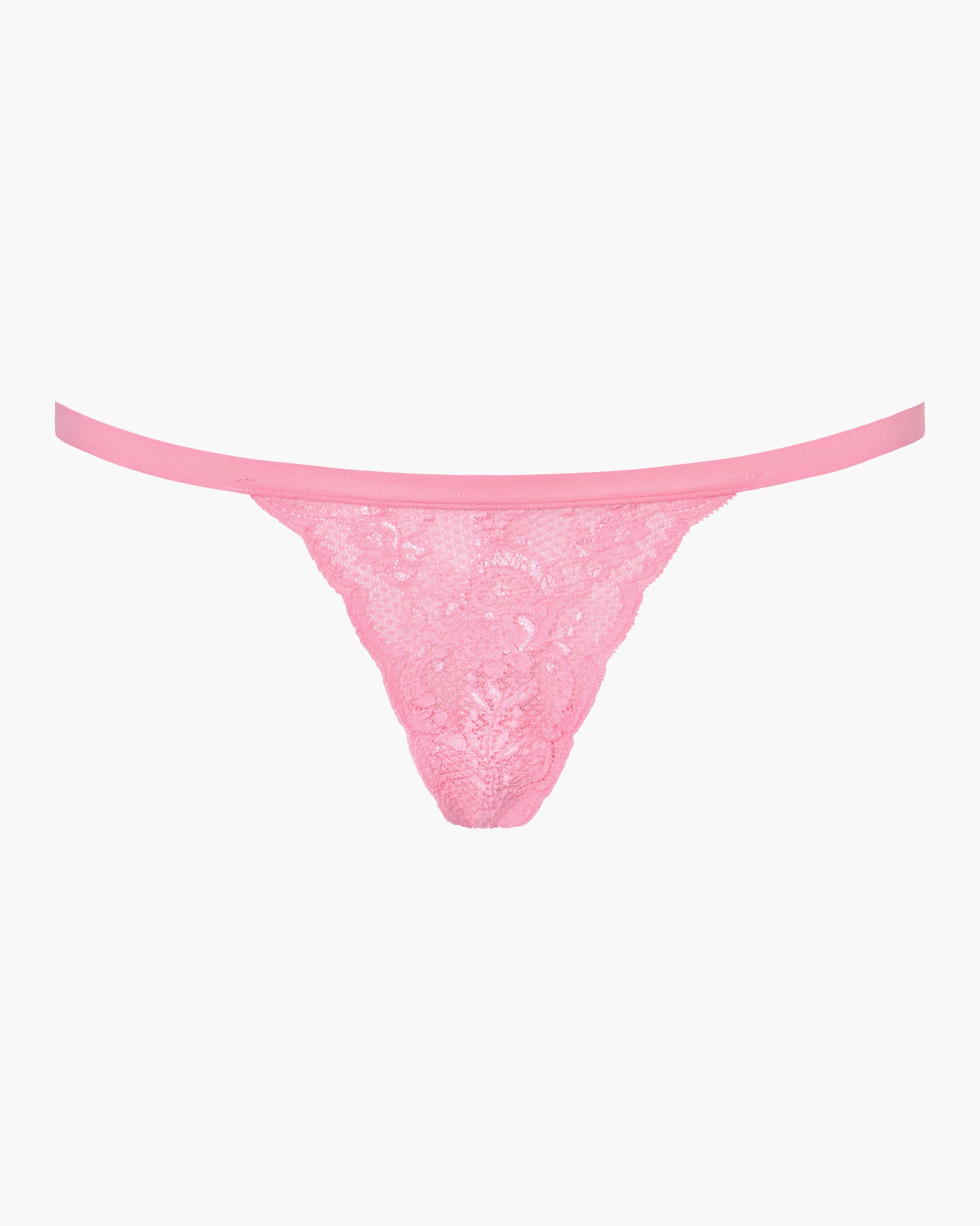 Rosa String-Tanga - Never Say Never Skimpie G-String
