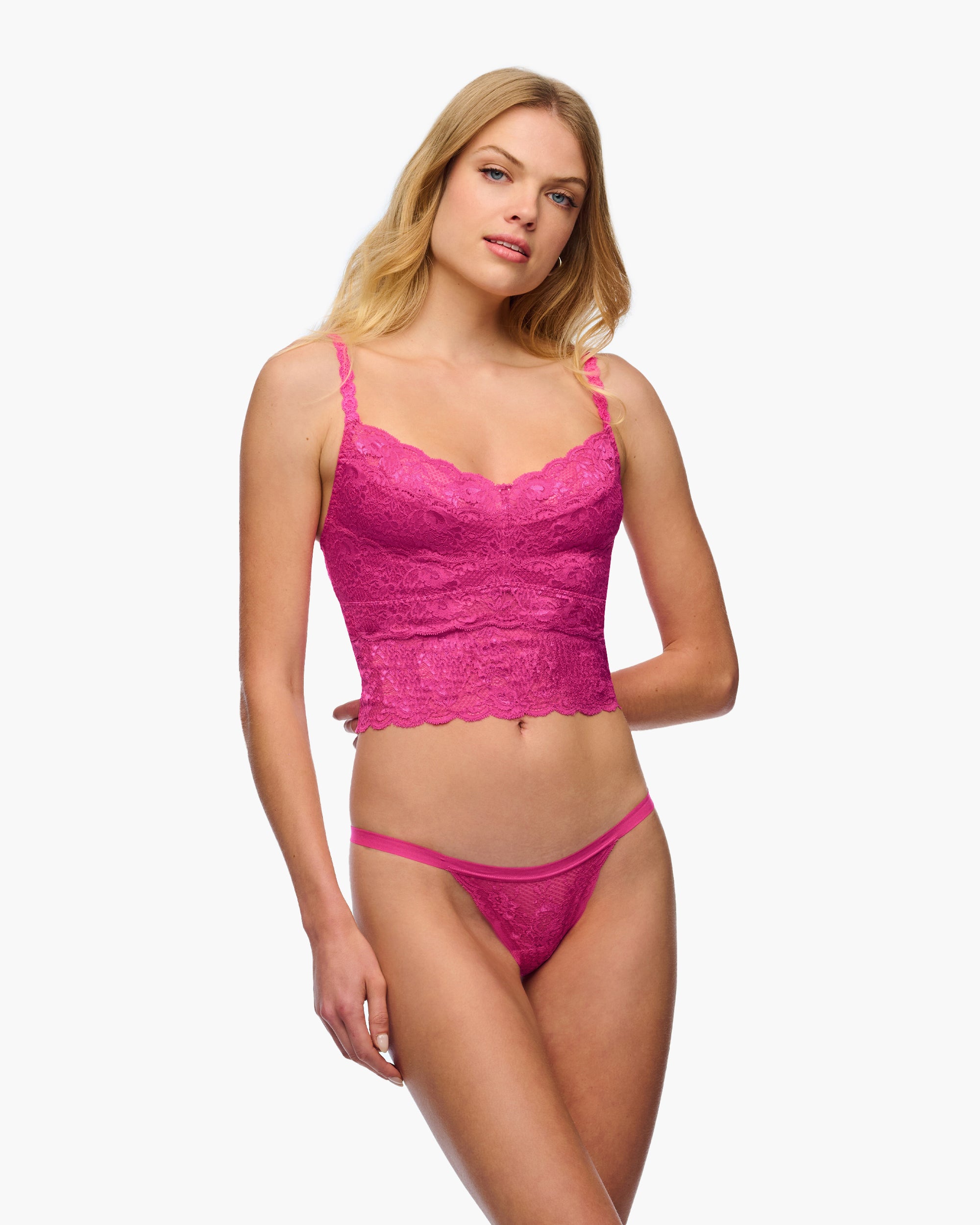 Rose String Ficelle - Never Say Never String Skimpie