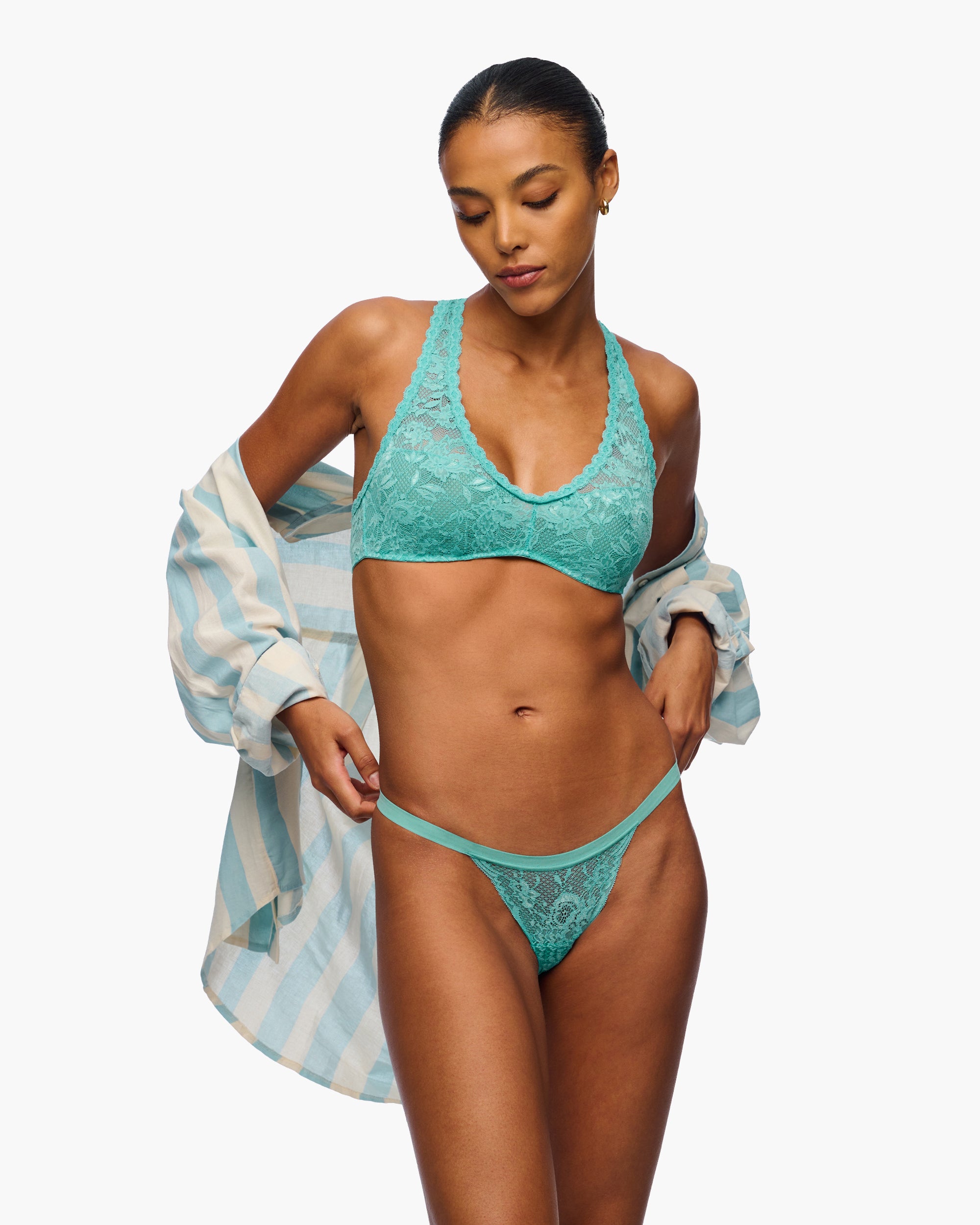 Bleue String Ficelle - Never Say Never String Skimpie