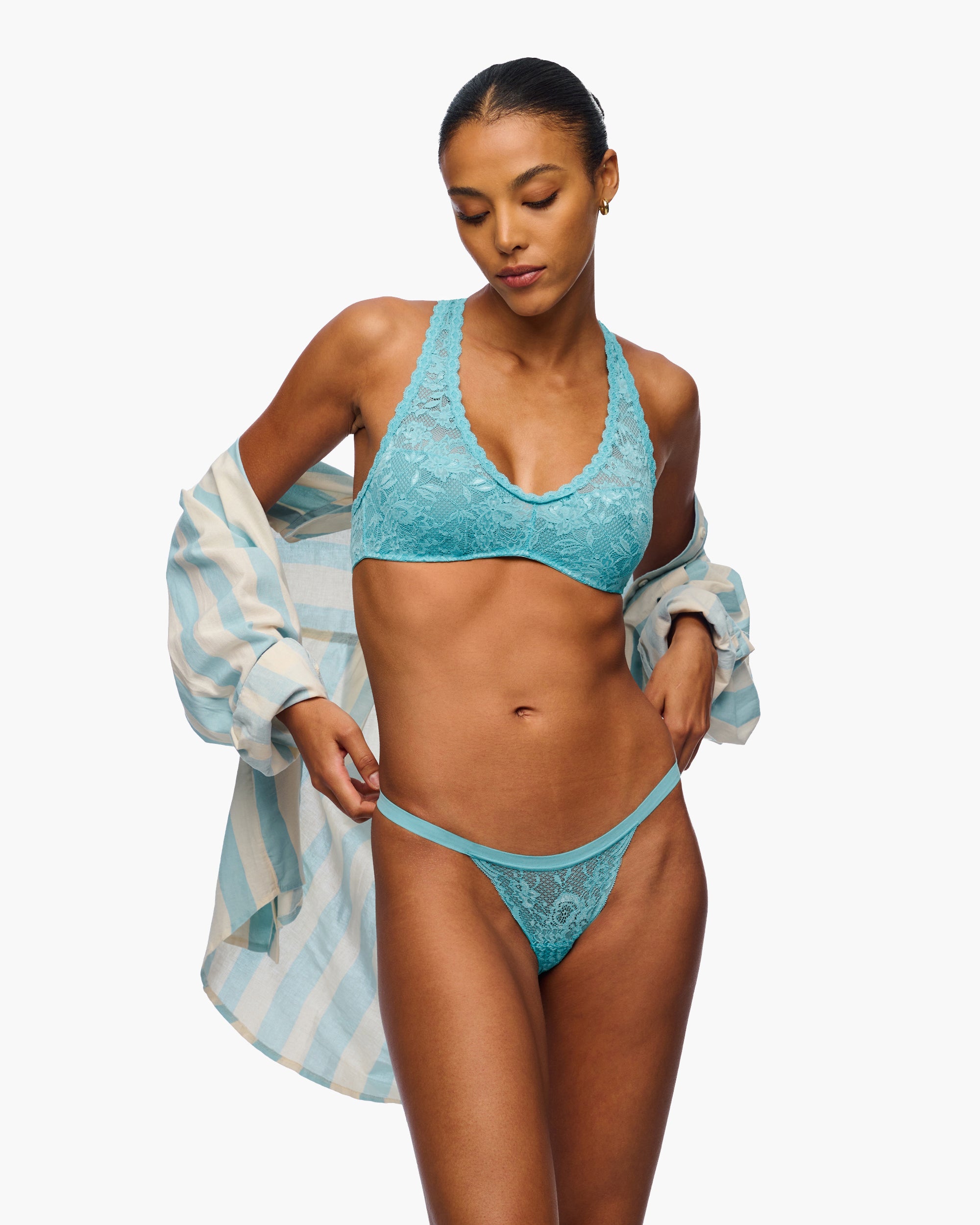 Blue G-String - Never Say Never Skimpie G-String