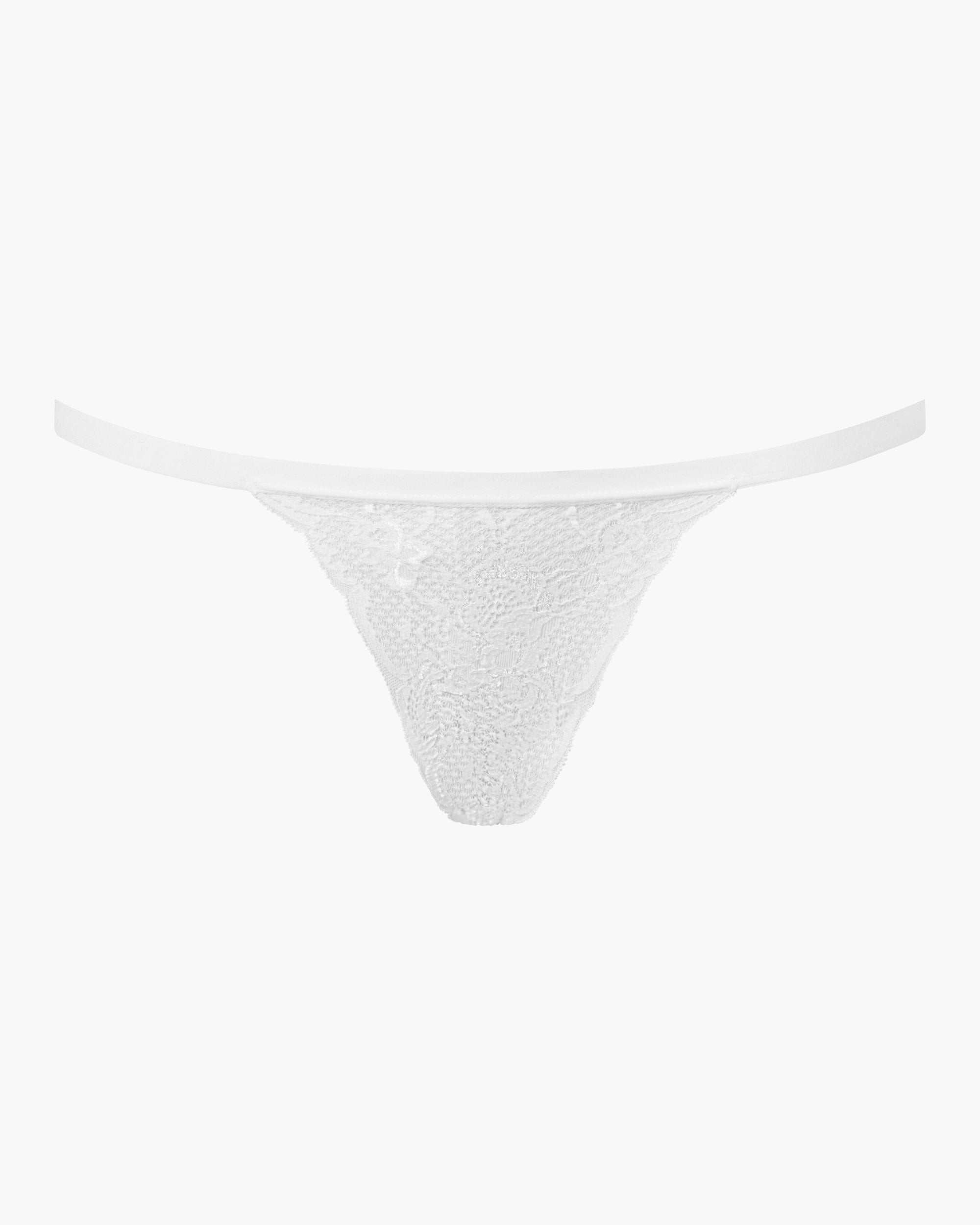 Bianco Tanga - Never Say Never Skimpie G-String