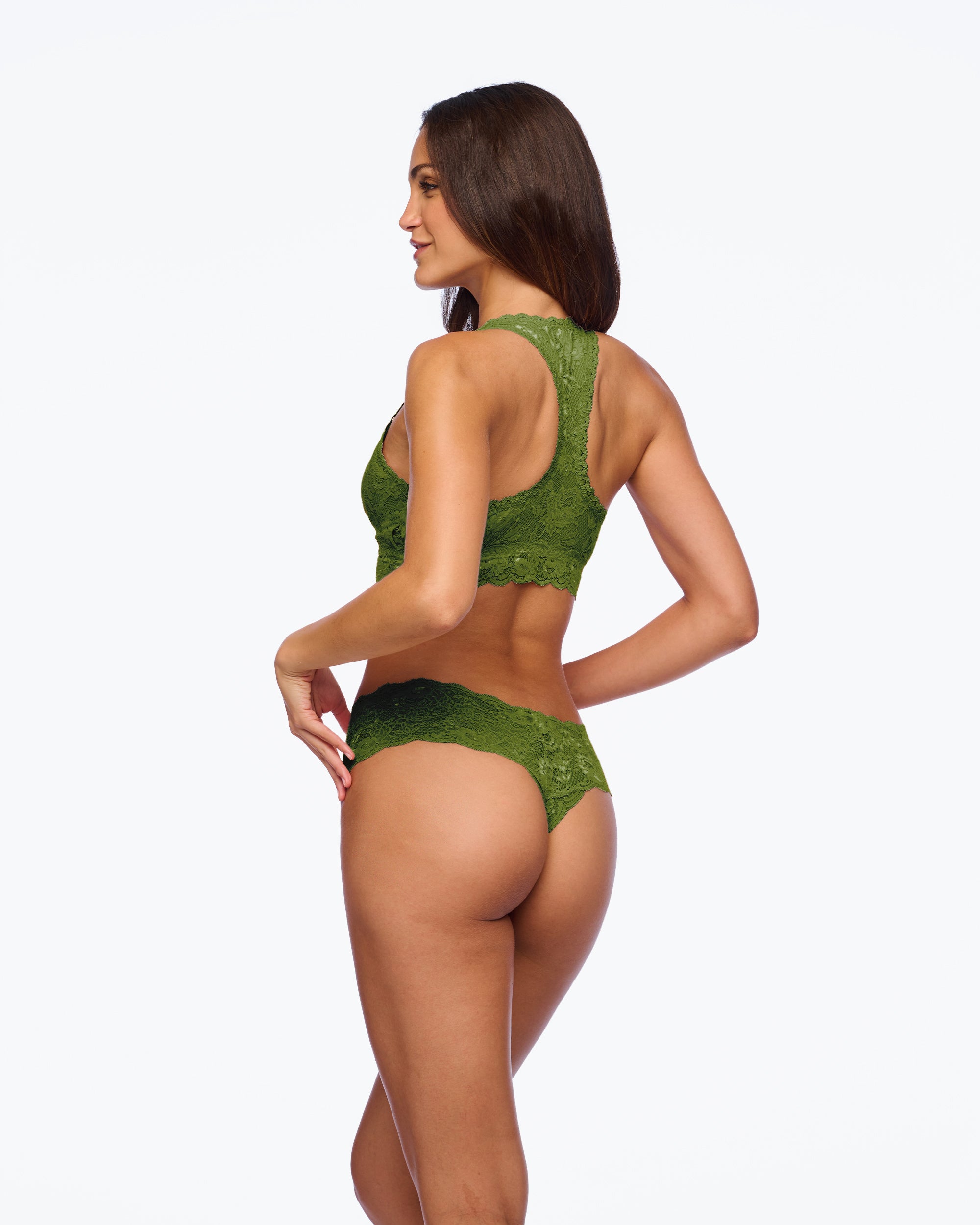 Verte String - Never Say Never Tanga Comfie