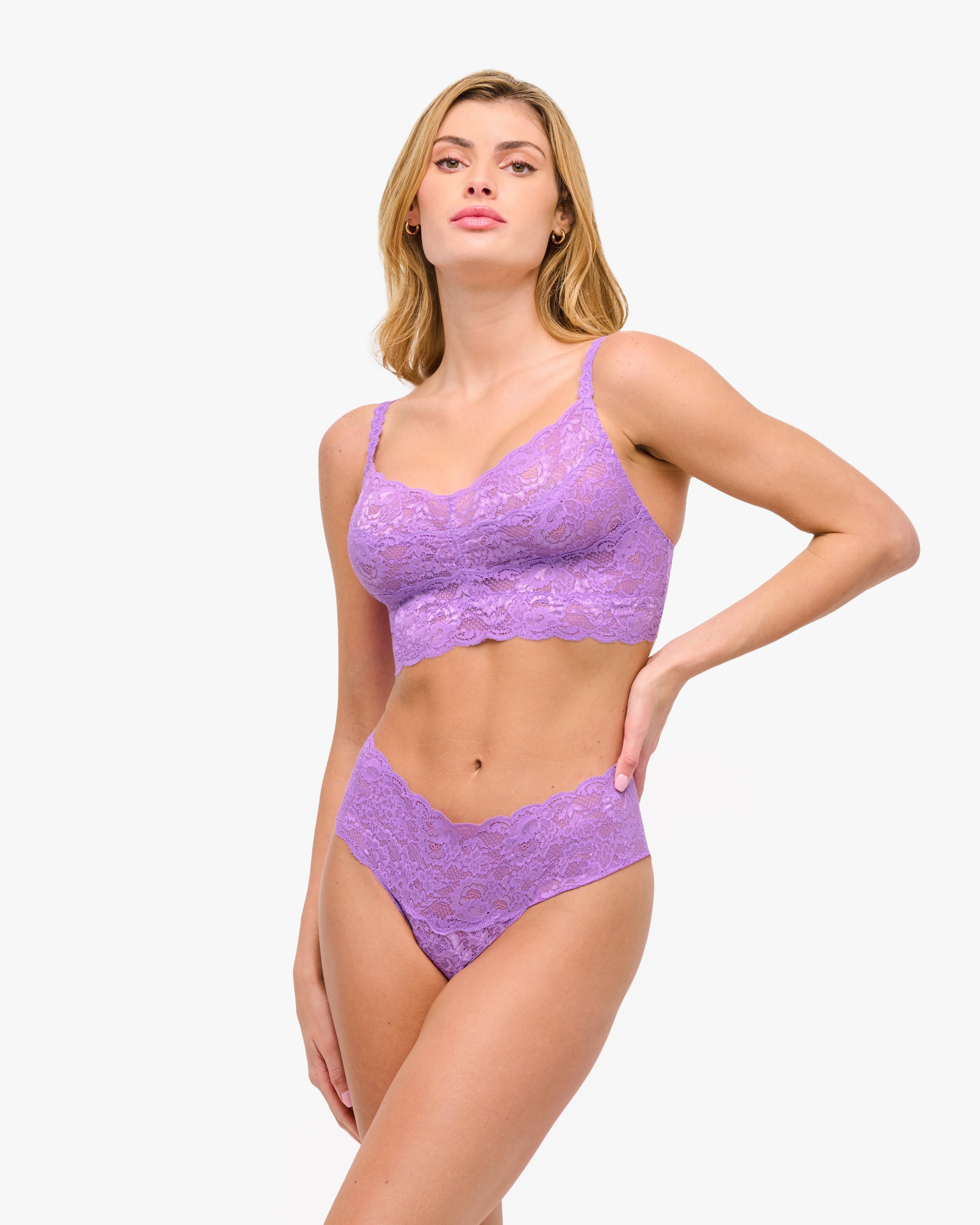 Purple Thong - Never Say Never Comfie Thong