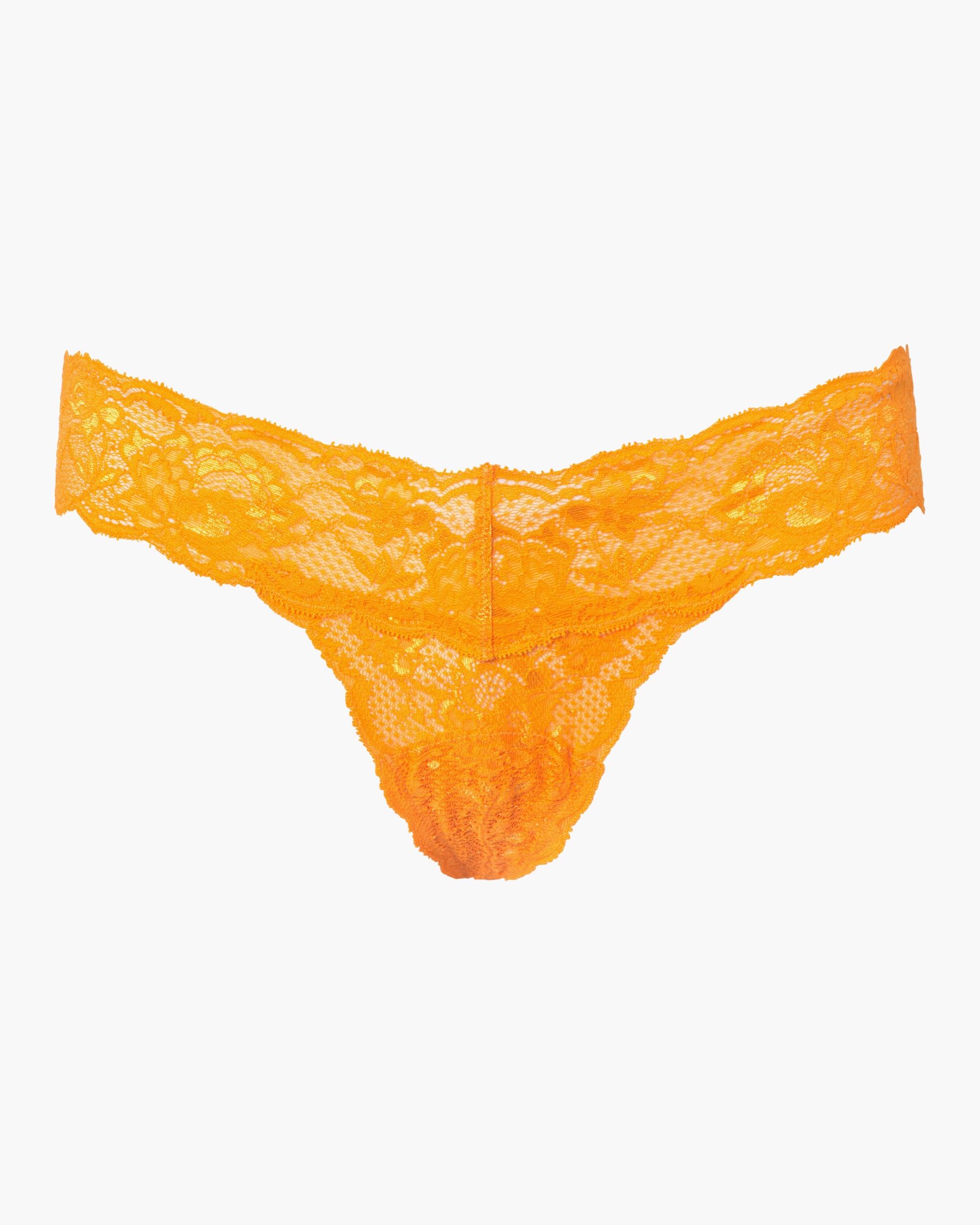 Orange String - Never Say Never String Taille Basse Cutie