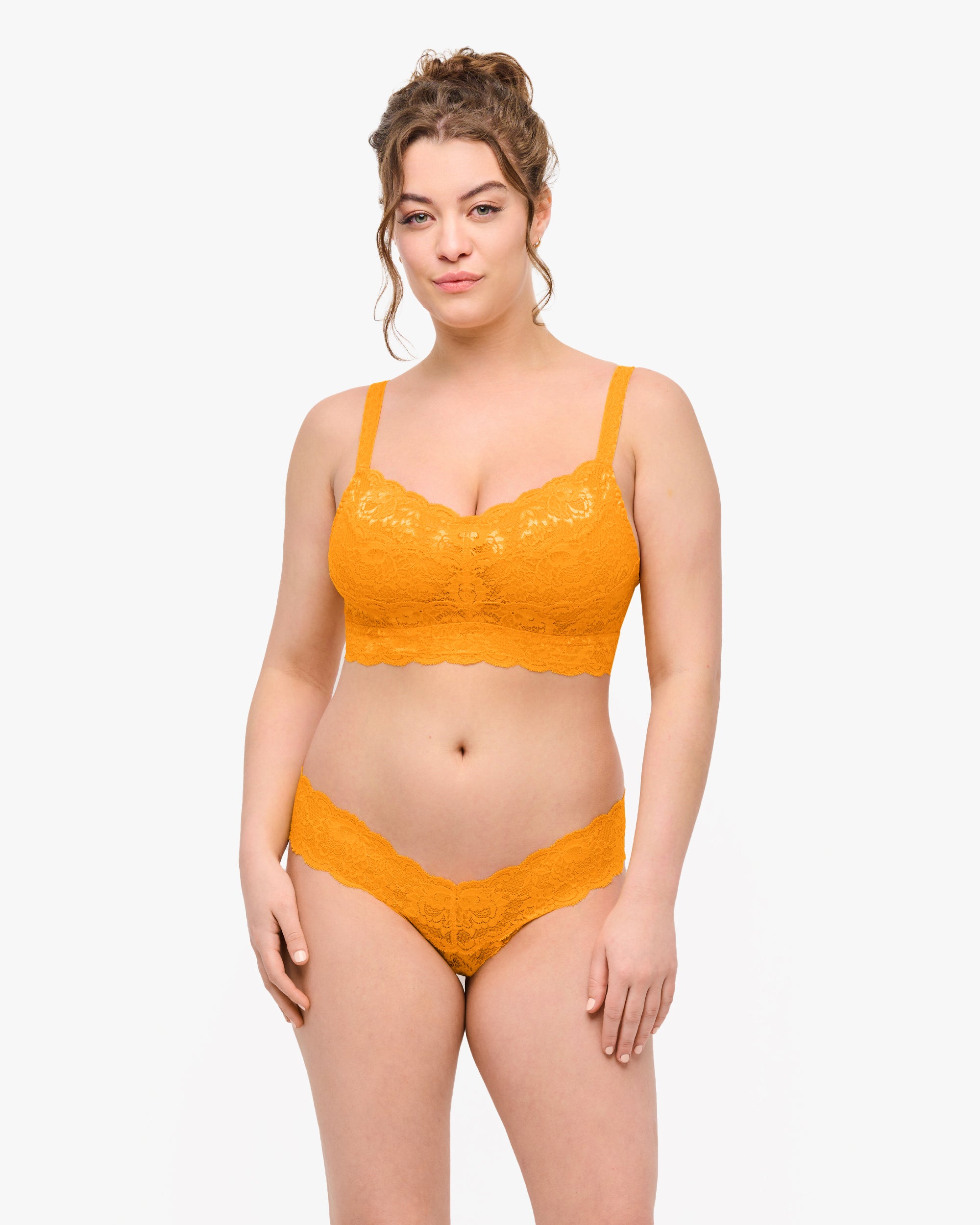 Naranja Tangas - Never Say Never Cutie - Tanga De Tiro Bajo