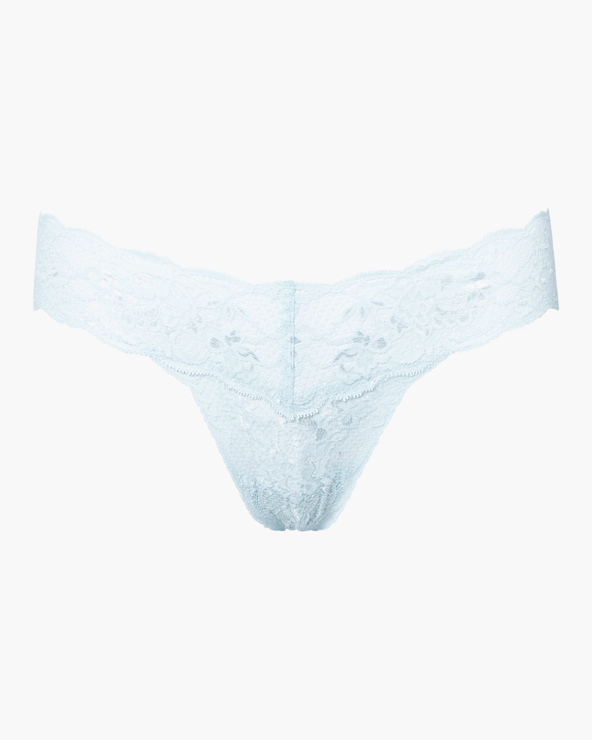 Bleue String - Never Say Never String Taille Basse Cutie